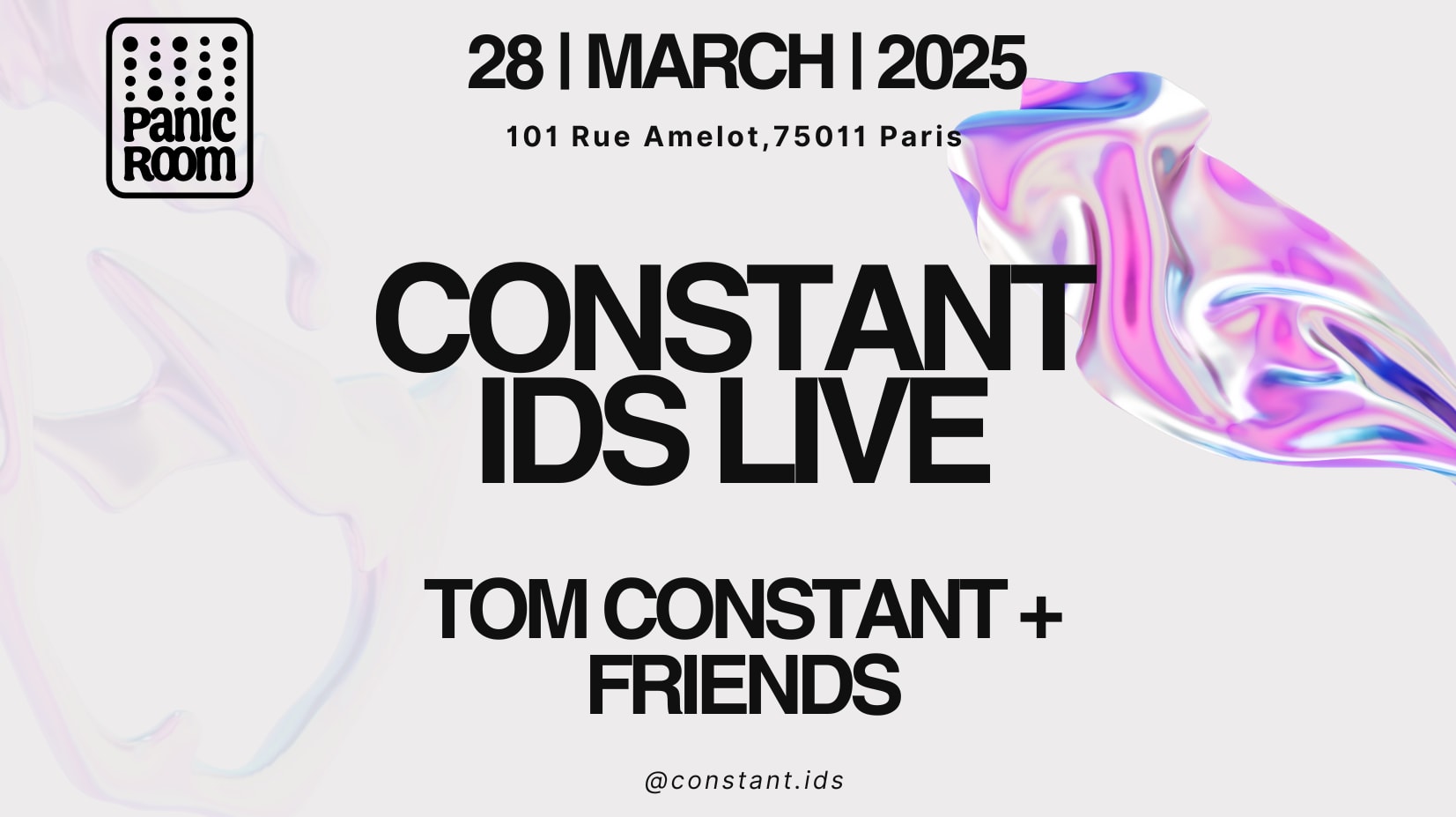 Constant Ids Live : Tom Constant (+) Friends Cover