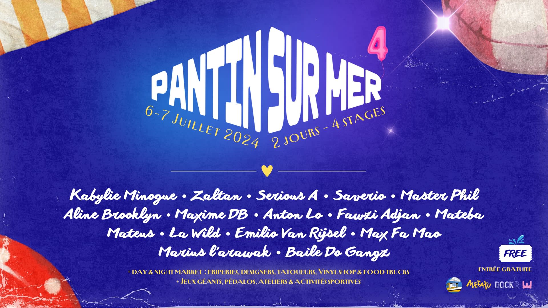 Pantin Sur Mer 2024 Day 2 (Free Open Air) Cover
