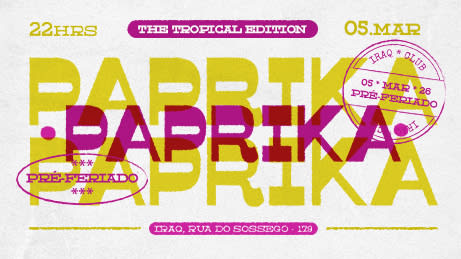 Paprika - Tropical Edition Cover