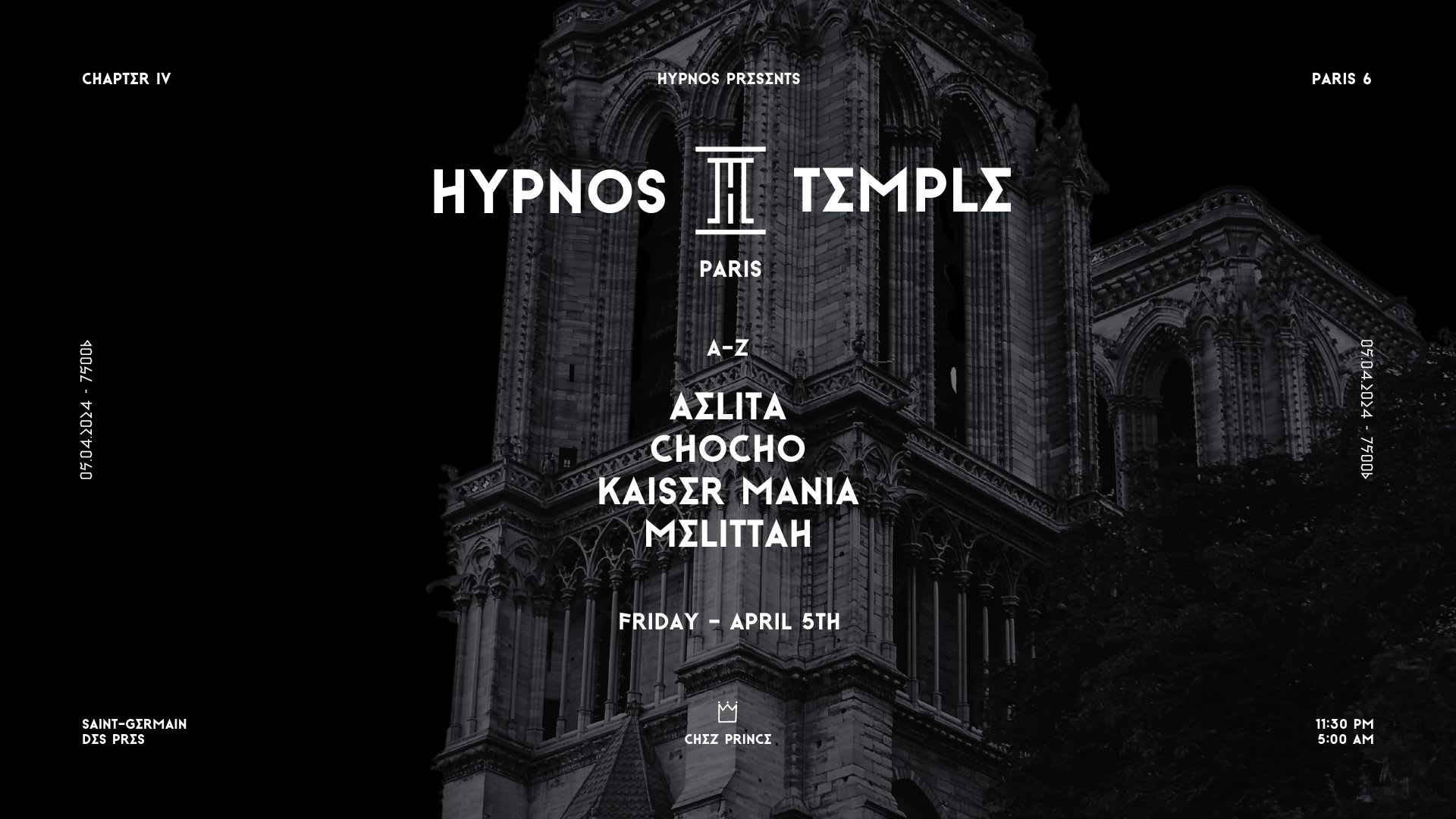 Hypnos Temple - Chapter IV Cover