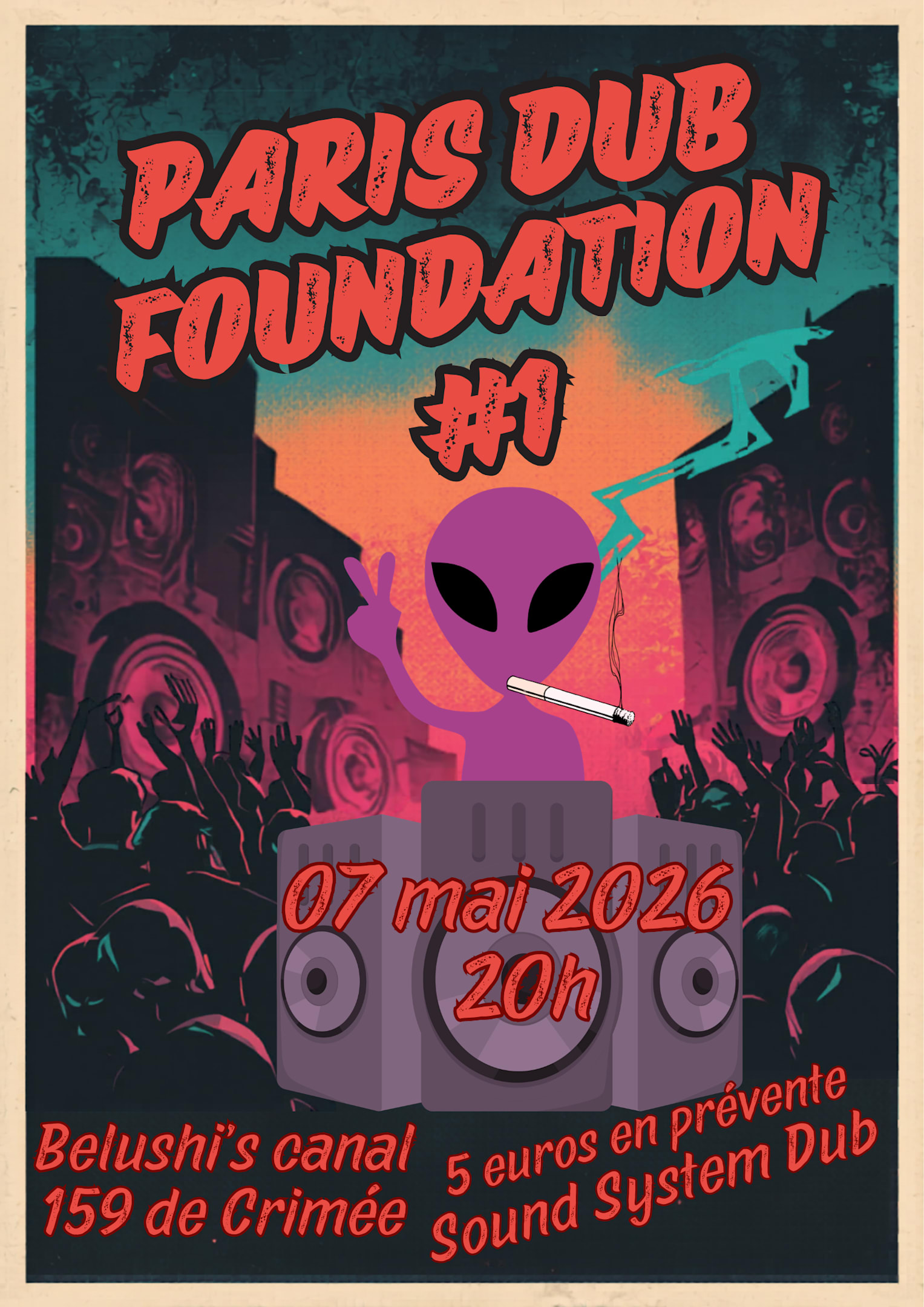 Paris Dub Foundation #1 Cover