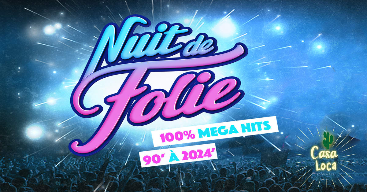 Nuit De Folie : 100% Méga Hits 90' À 2025 Cover