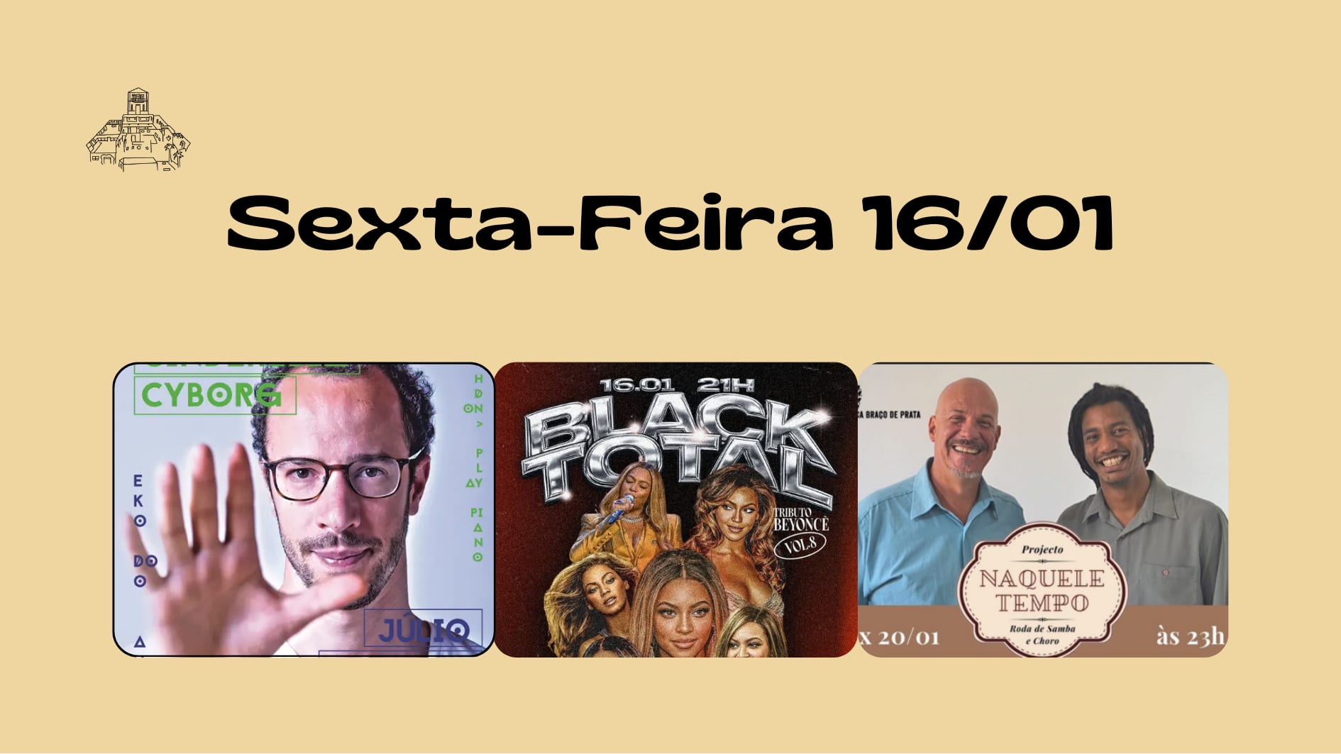 Julio Resende / Black Total / Naquele Tempo Cover