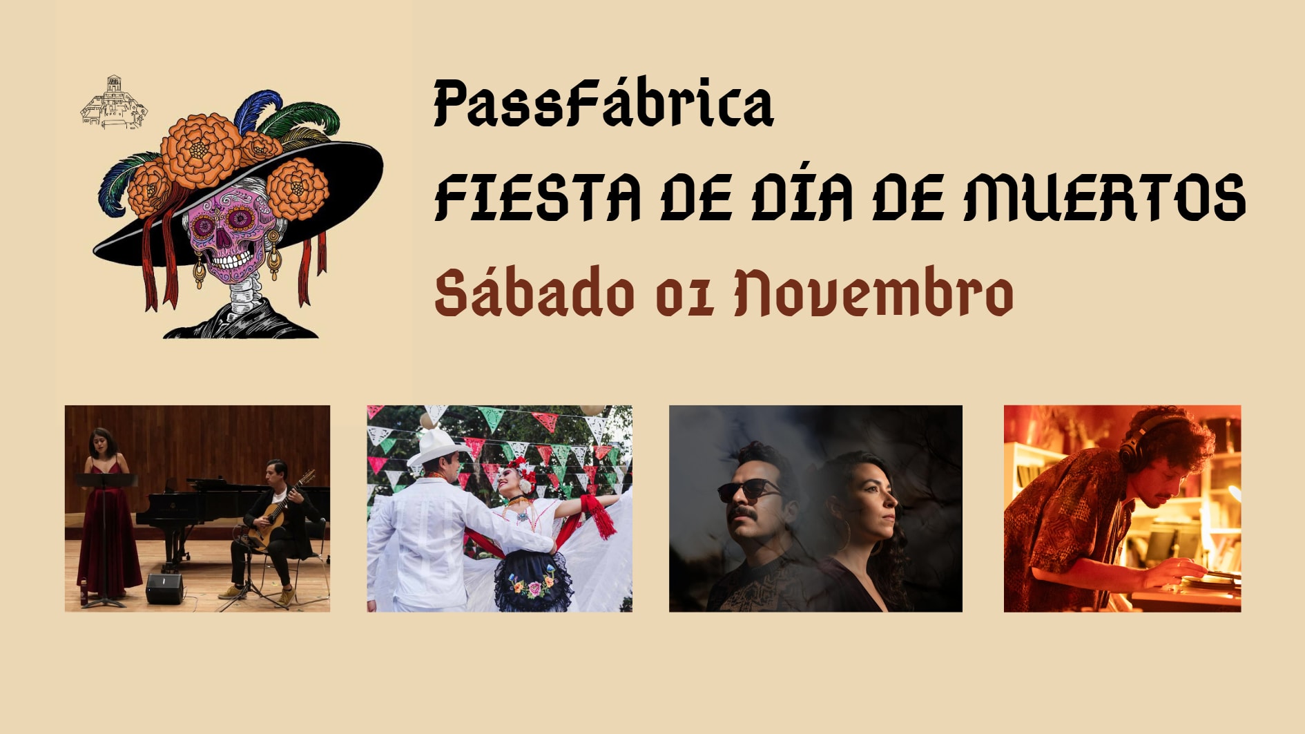 Fiesta De Día De Muertos Cover