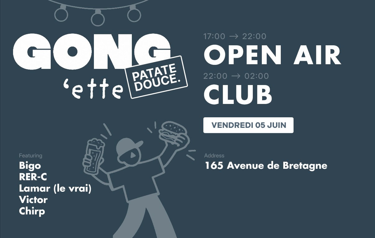 Patate Douce X La Gong'ette Cover