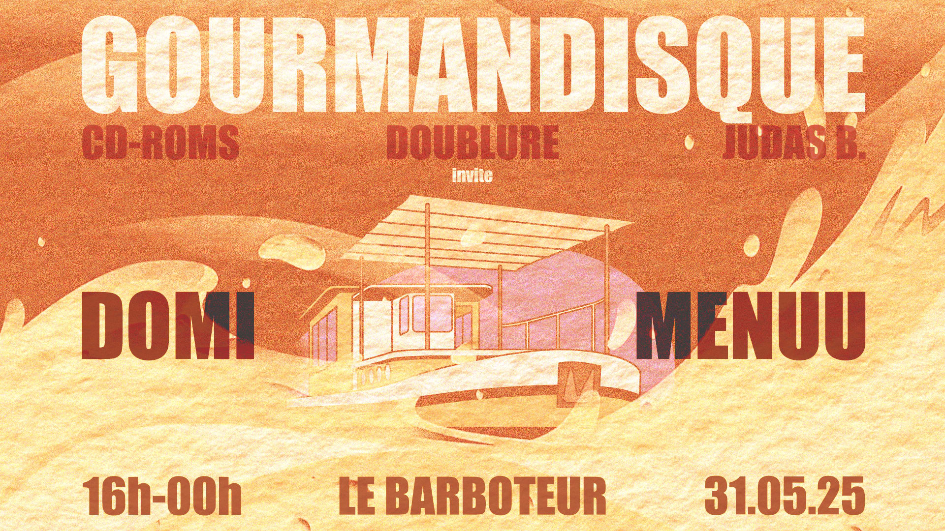 Open Air Gourmandisque, Domi, Menuu @Barboteur & Finale Foot Cover