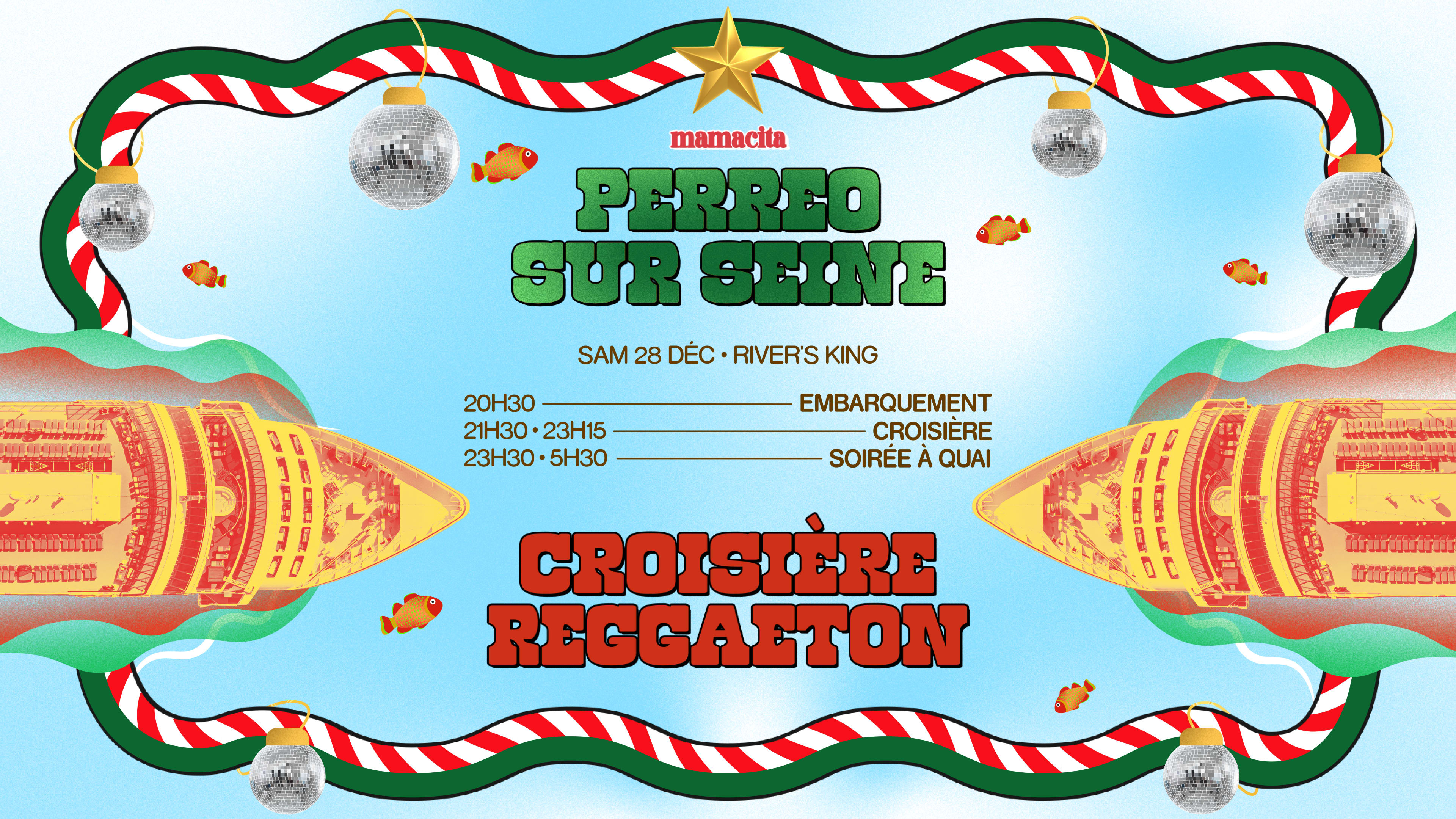 Perreo-Sur-Seine: Croisière Reggaeton Cover