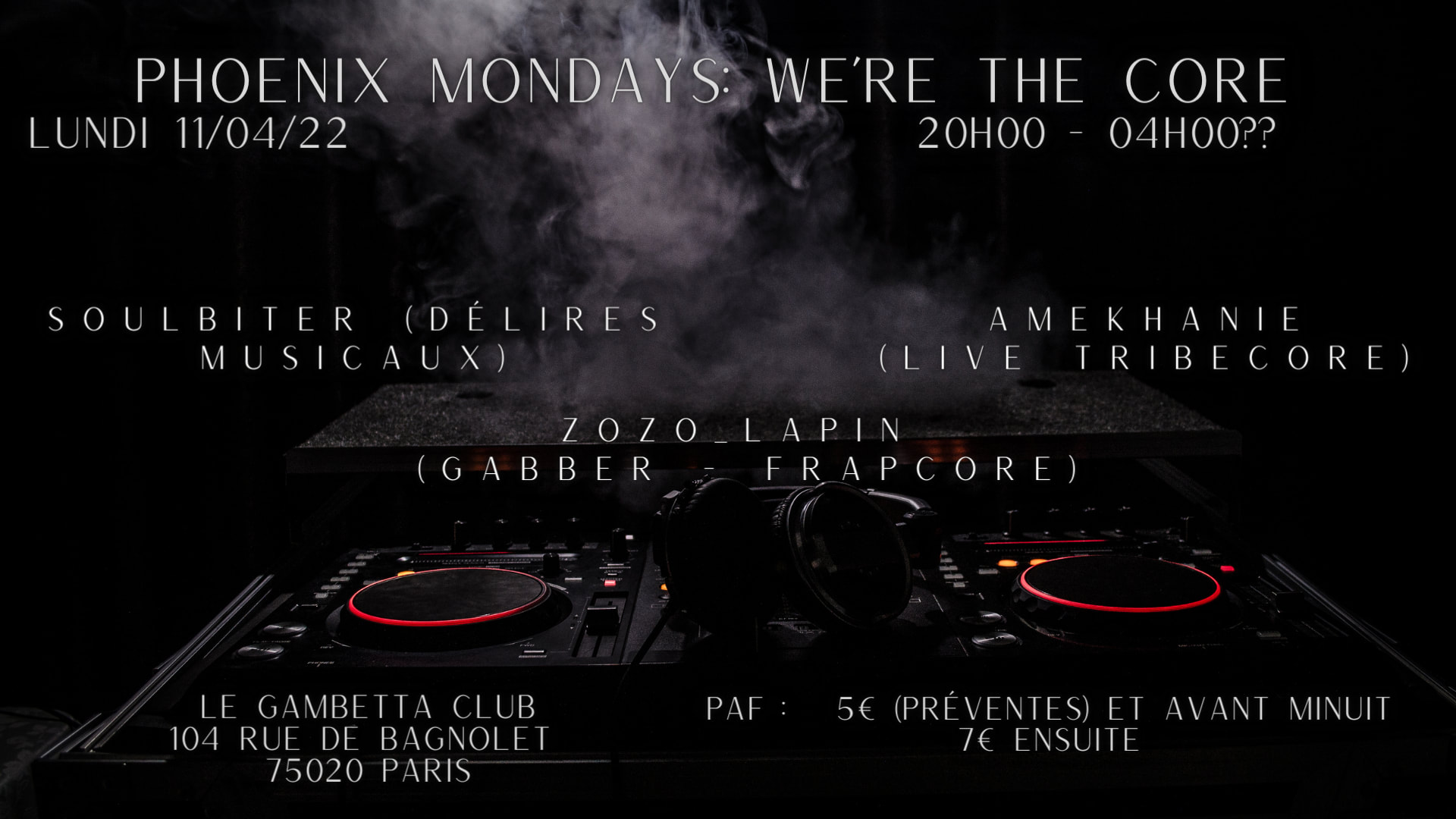 Phoenix Mondays: We're The Core  Cover