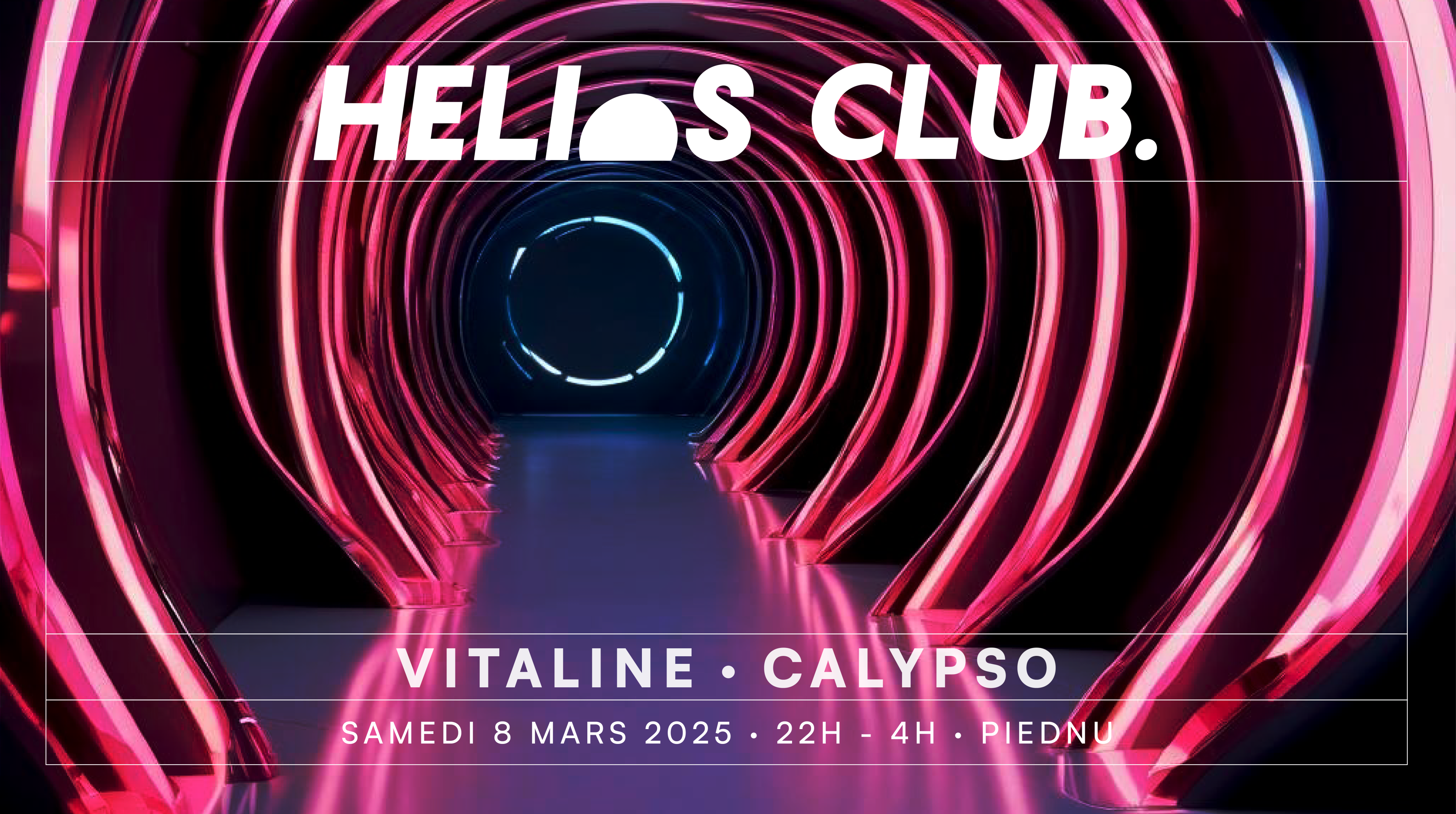 Helios Club. W/ Vitaline, Calypso Cover