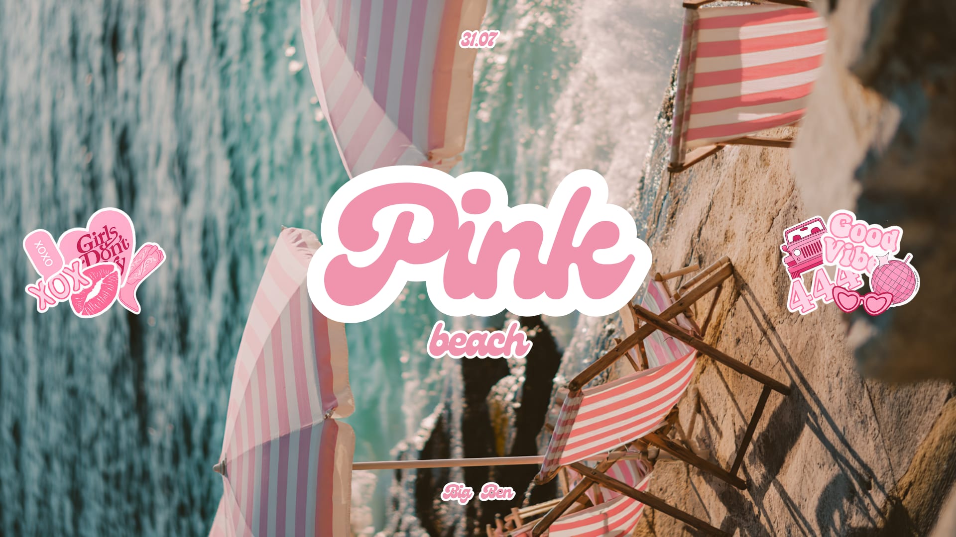 Pink Beach Au Big Ben Cassis/ 31.07 Cover