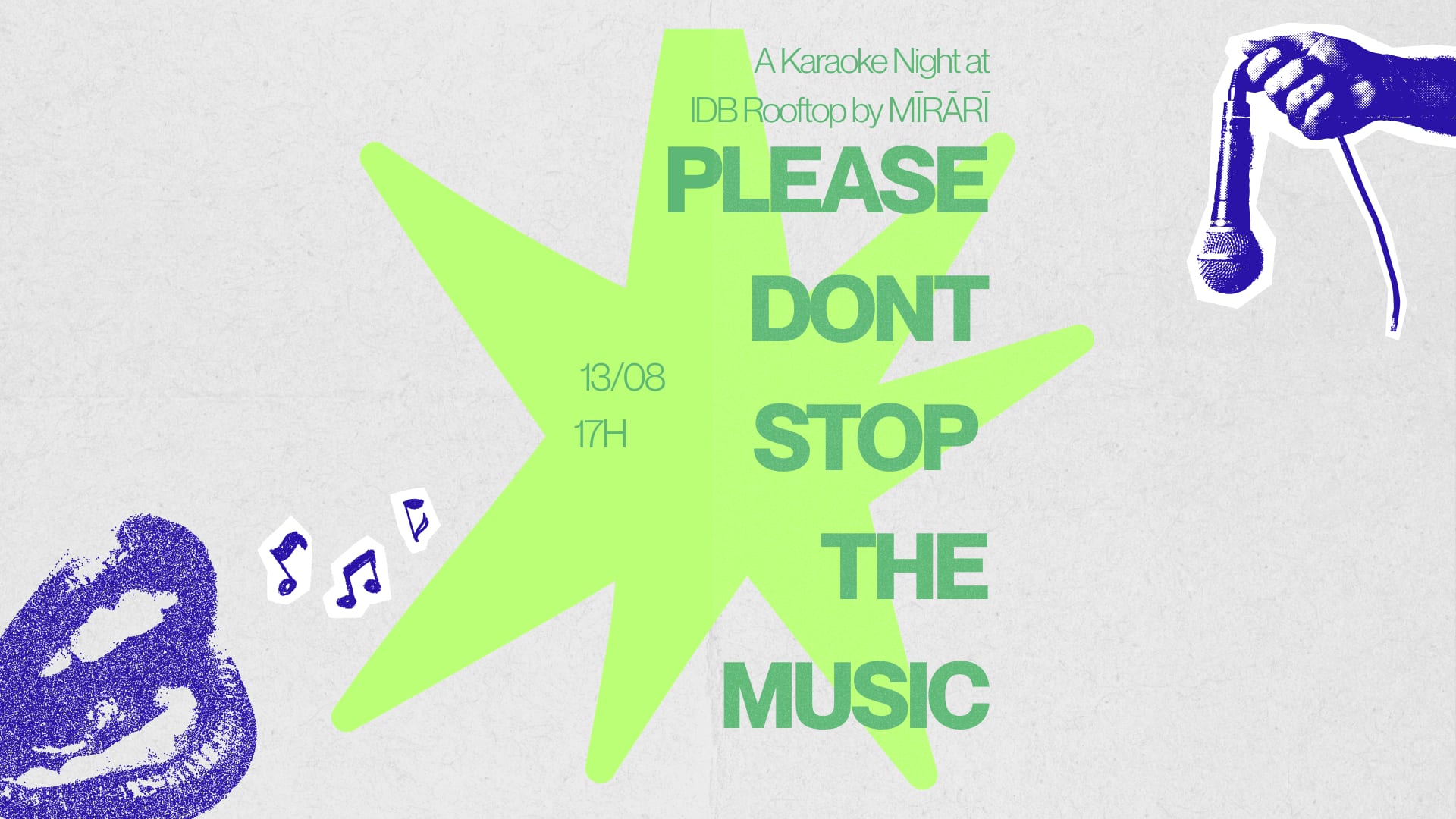Please Don't Stop The Music - Karaoke Night Cover