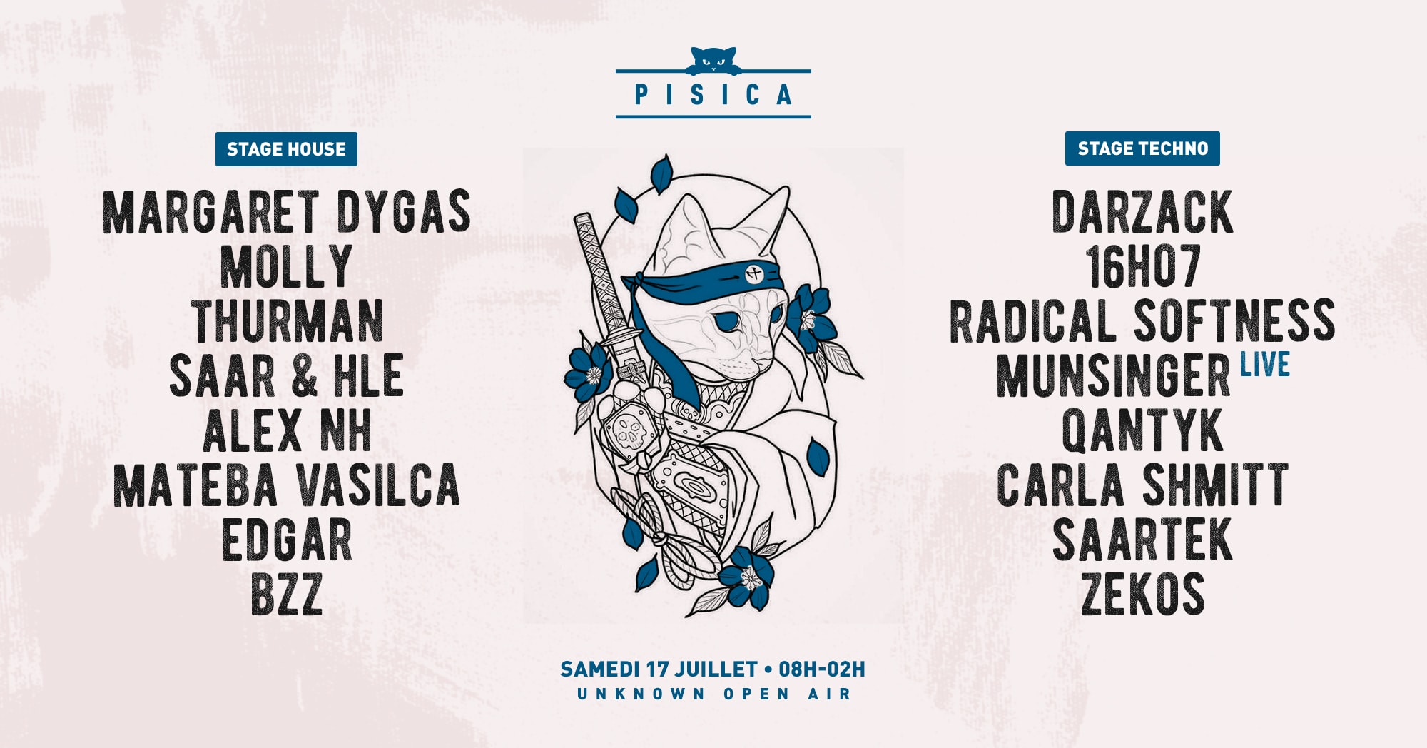 Pisica Open Air : Margaret Dygas, Molly, Darzack & More Cover