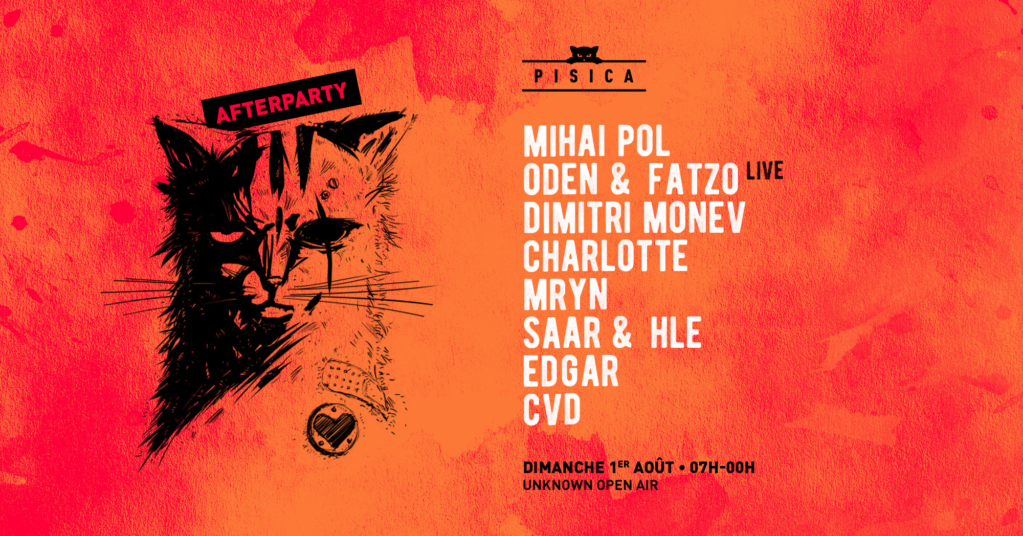 Pisica All Day Afterparty : Mihai Pol, Oden & Fatzo Live & More Cover