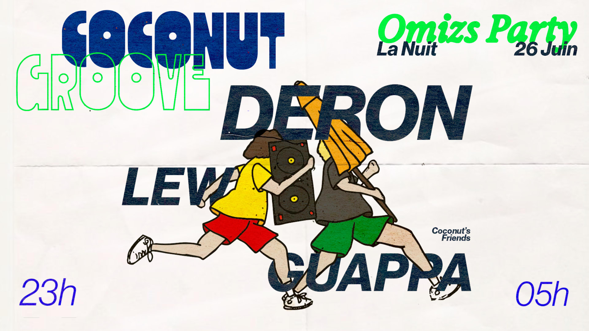 Coconut X Omizs Party #2 Cover