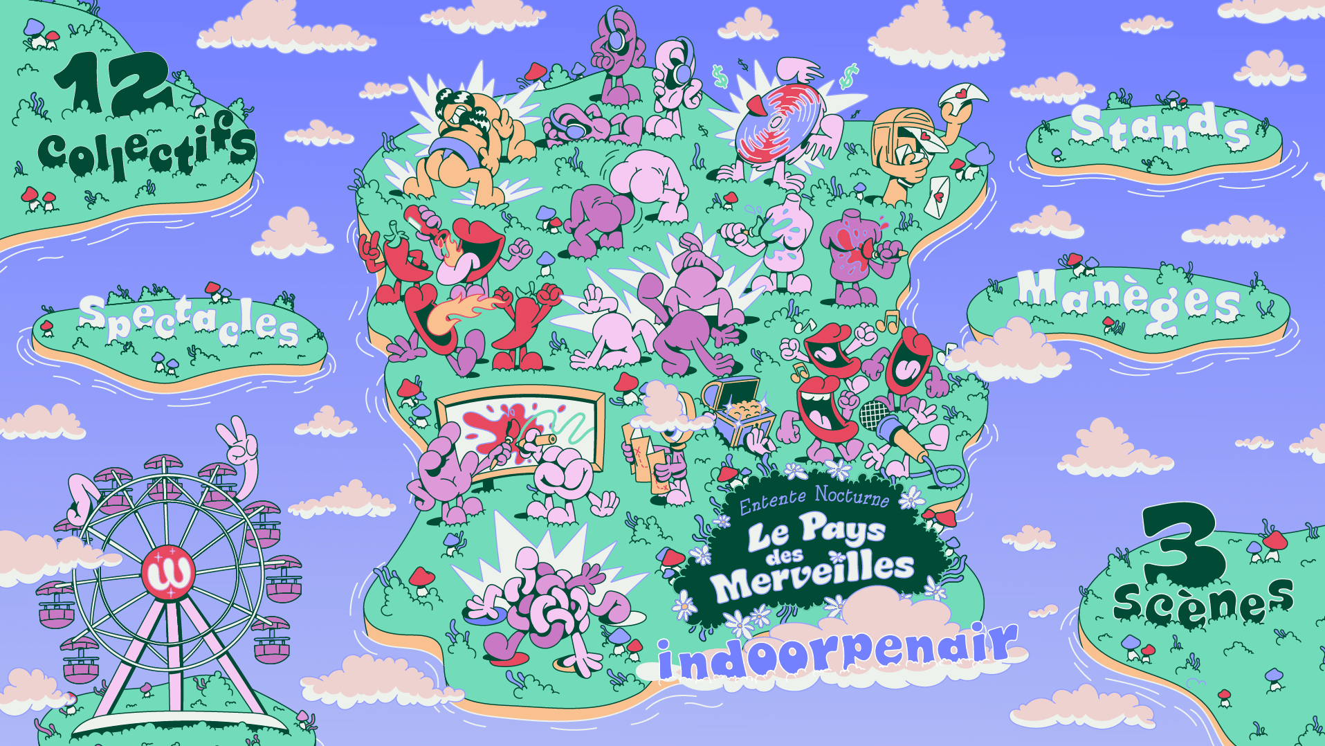 Entente Nocturne Au Pays Des Merveilles Cover