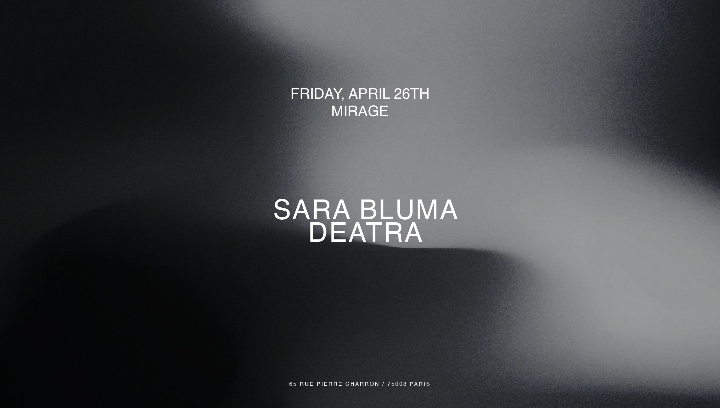 Mirage W/ Sara Bluma, Deatra Cover