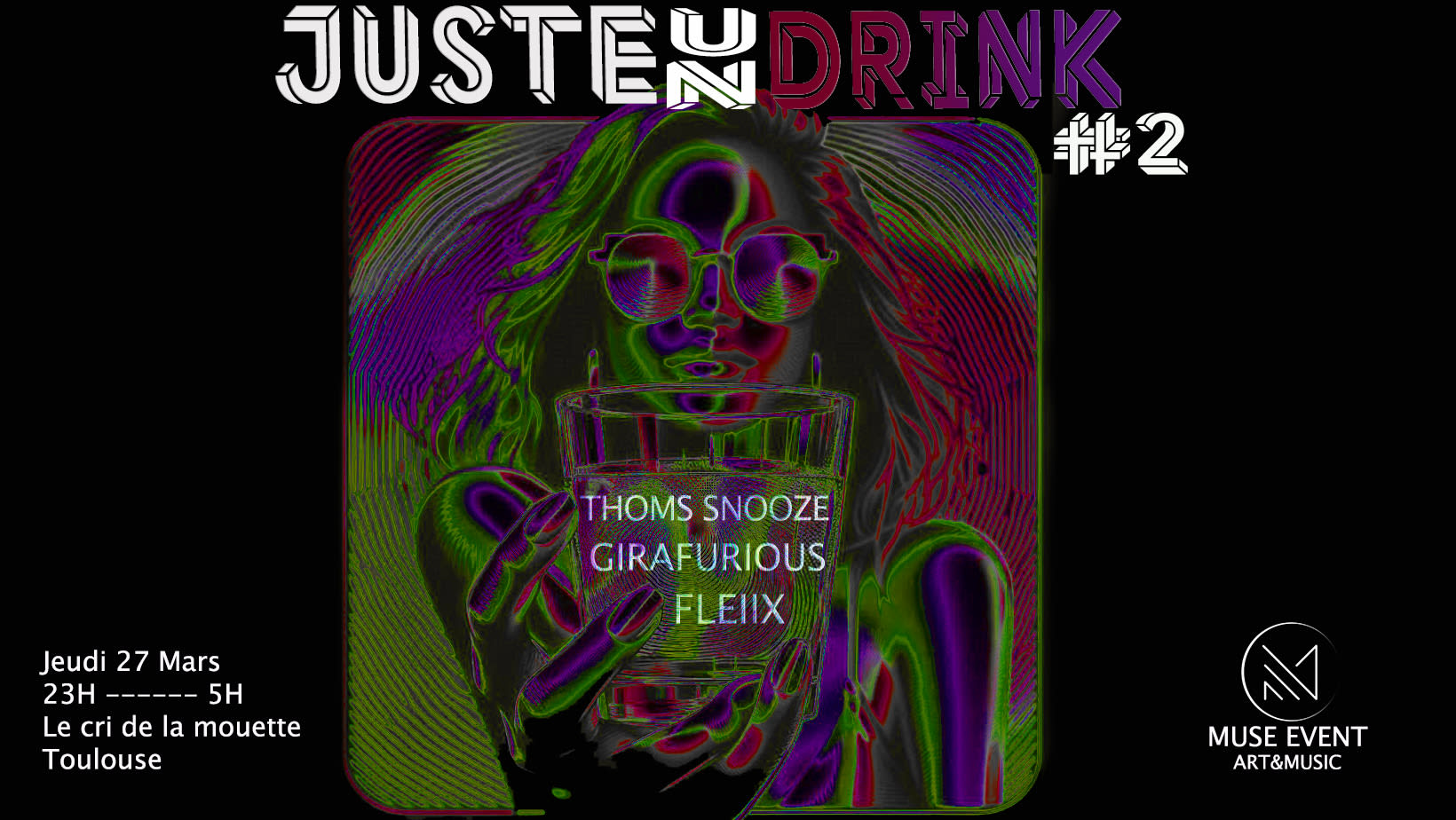 Juste Un Drink #2 By Muse Event Cover