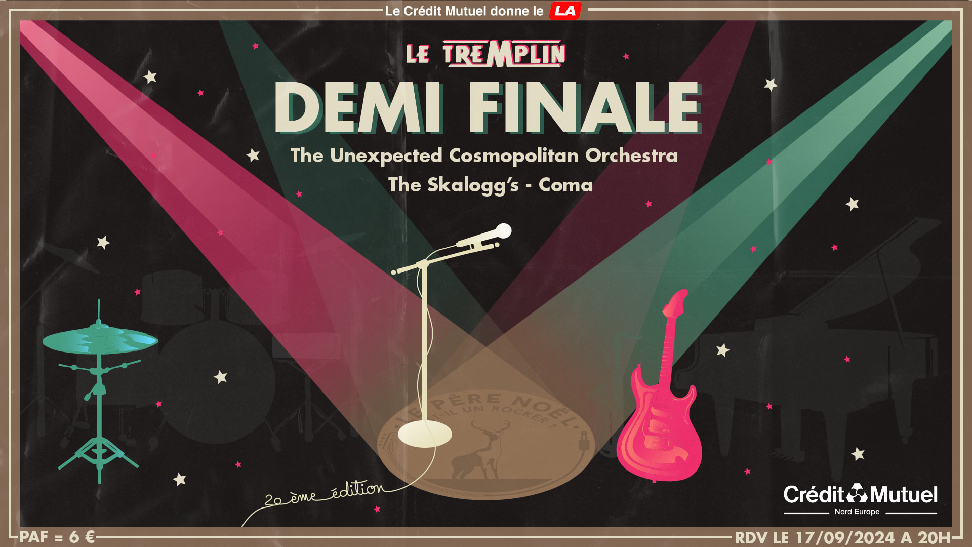 3e Demi-Finale Tremplin - "Le Père Noël Est-Il Un Rocker ?" Cover
