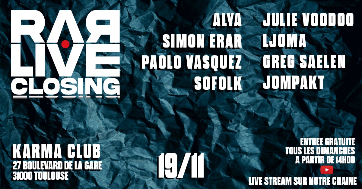 Rar Live Closing #5 Cover