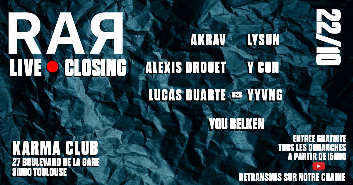 Rar Live Closing #2 Cover