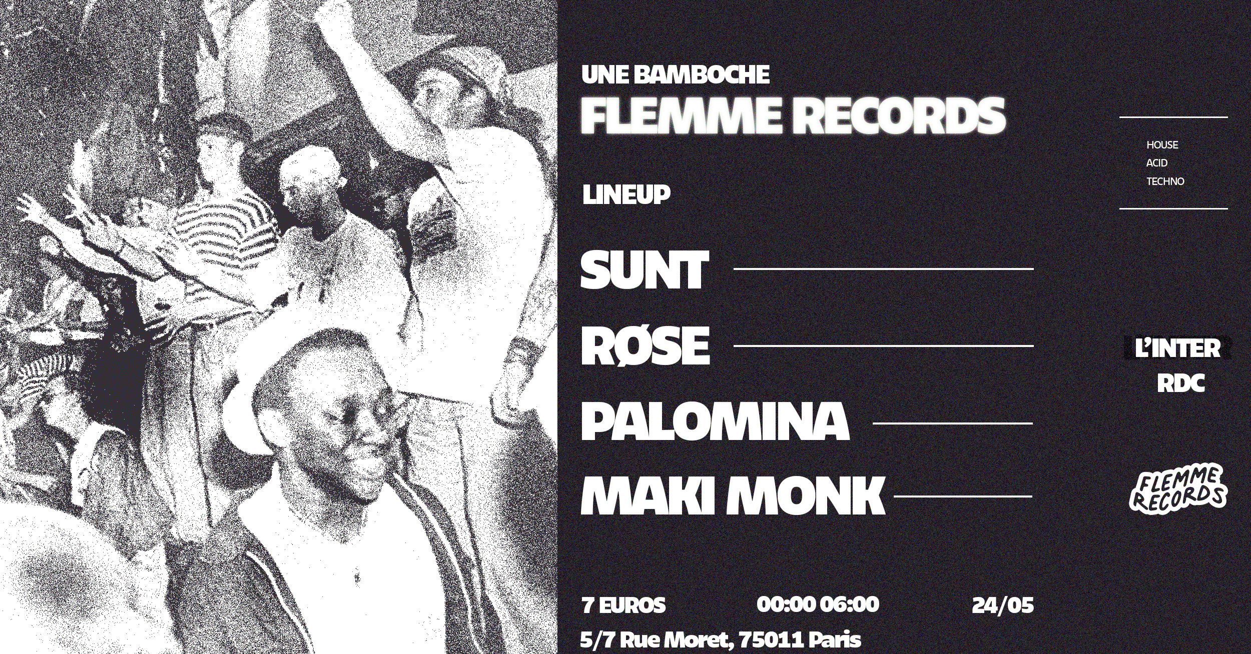 Flemme Rec Pres' Bamboche @L'international Cover