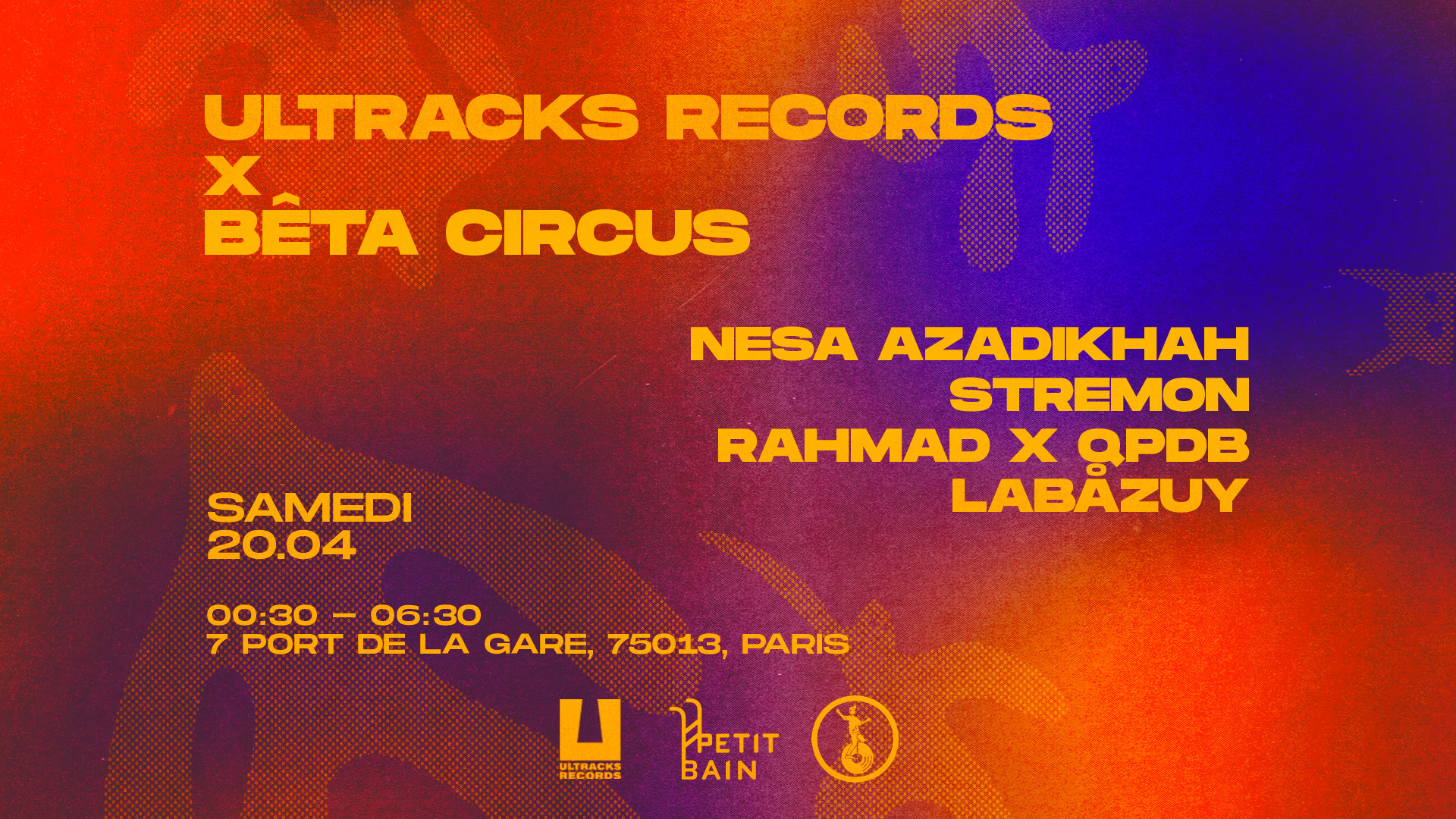 Ultracks X Bêta Circus II Cover