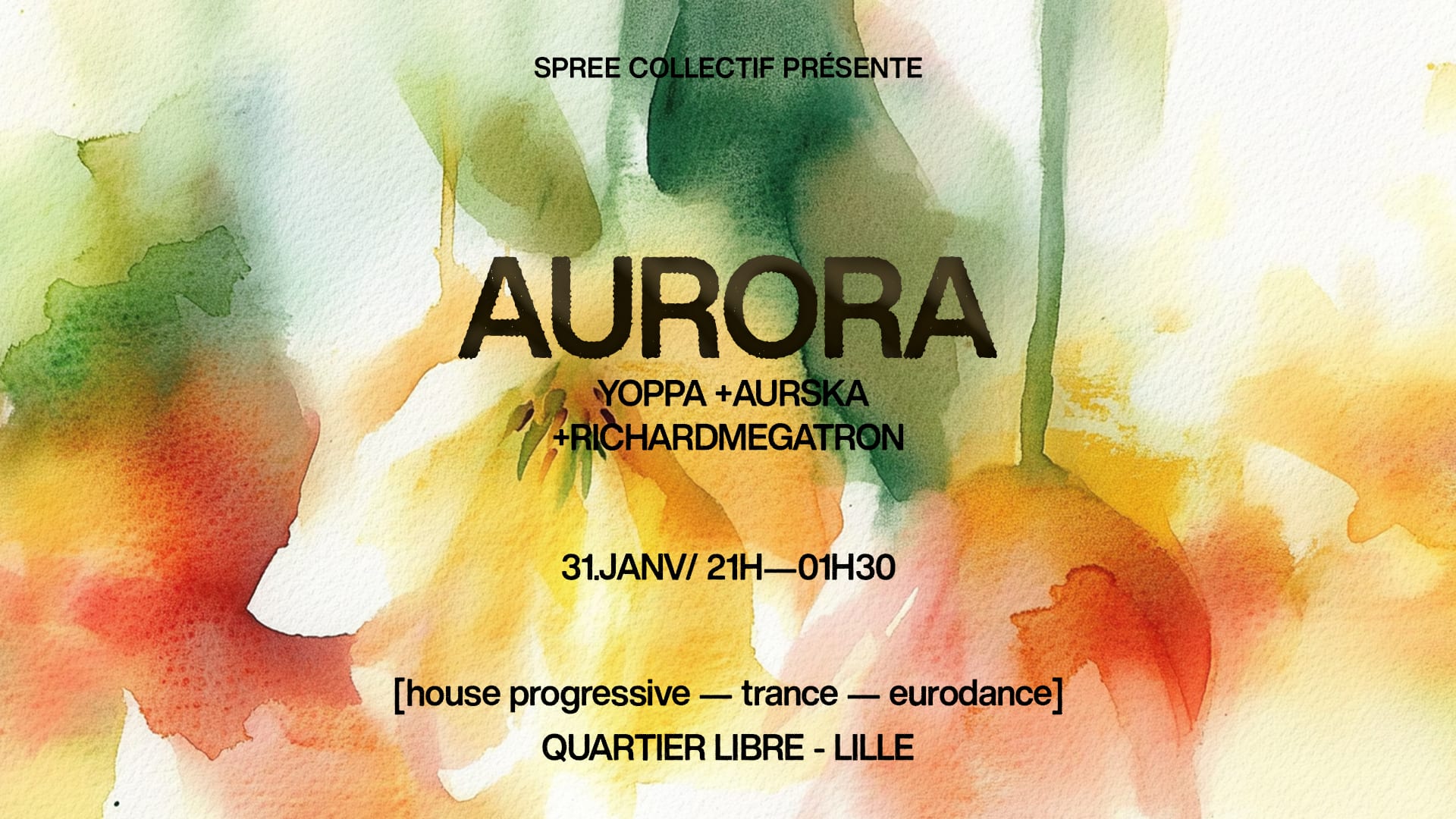Spree Collectif Présente Aurora Cover