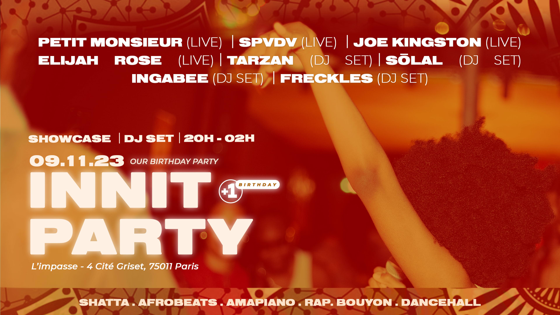 Innit Party - One Year Cover