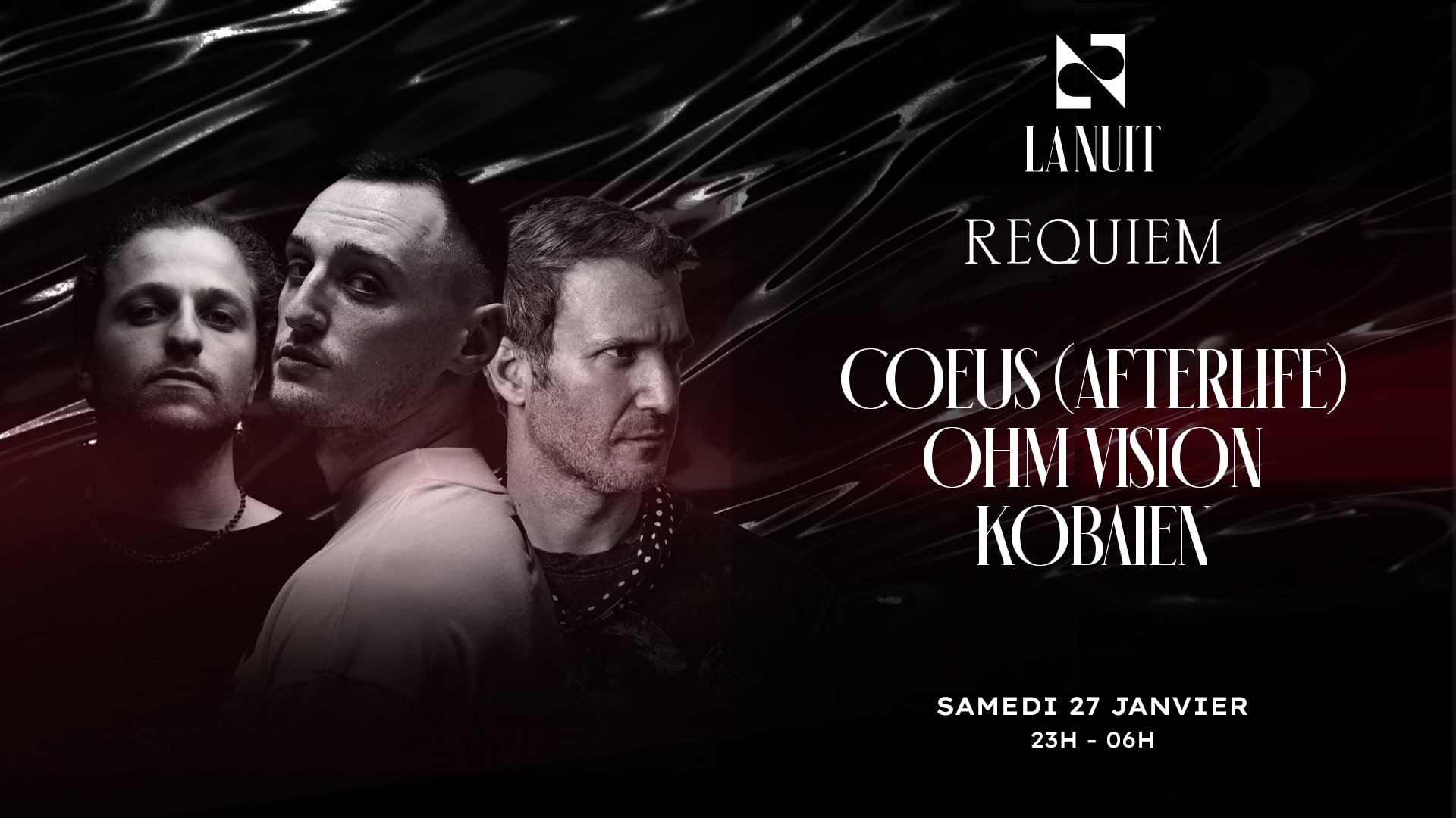 Requiem Présente : Coeus (Afterlife) | Club La Nuit Cover