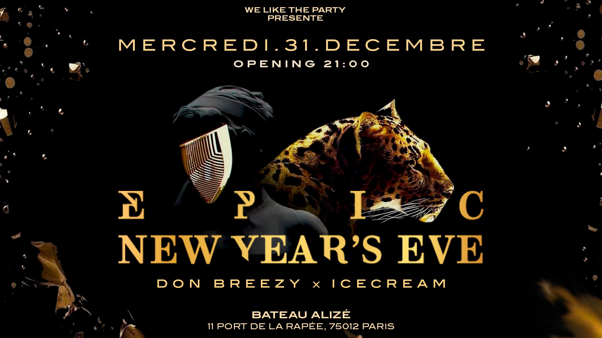 Epic New Year’S Eve - 31 Decembre Cover