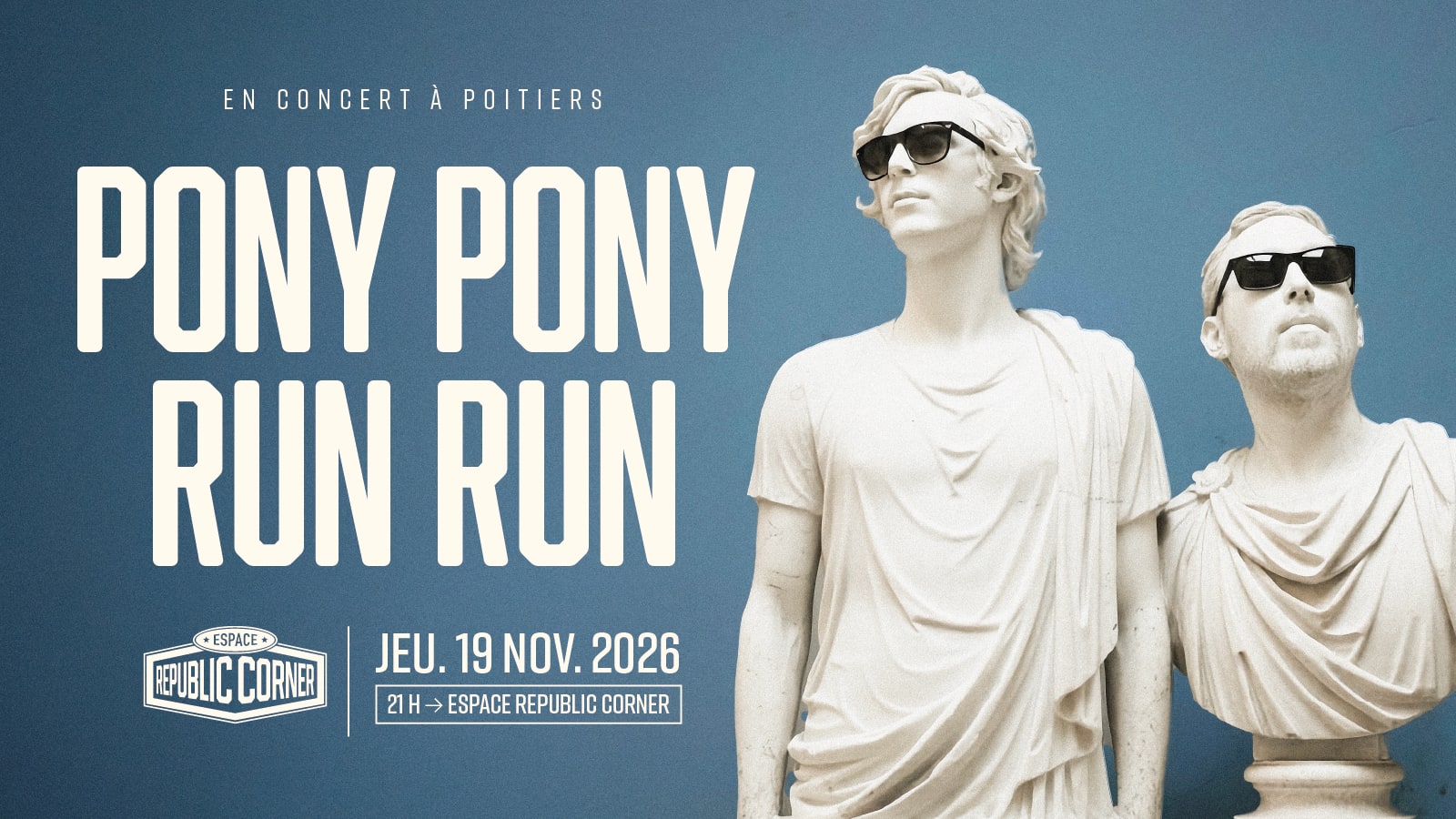 Pony Pony Run Run - Espace Republic Corner À Poitiers Cover