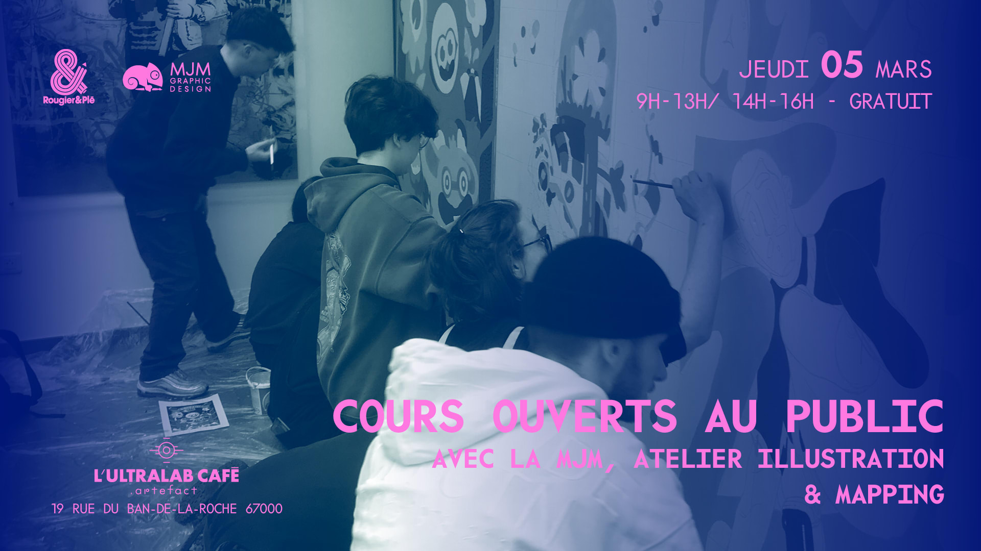 Les Ateliers Ouverts : Atelier Illustration & Mapping Cover