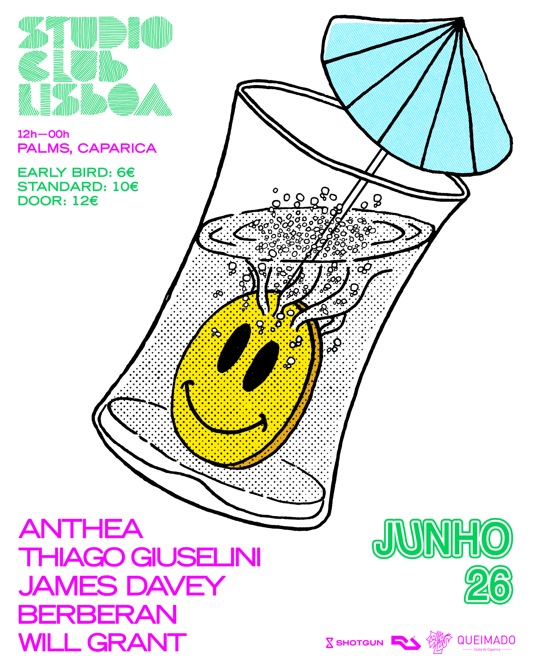 Studio Club Lisboa Presents Anthea Cover