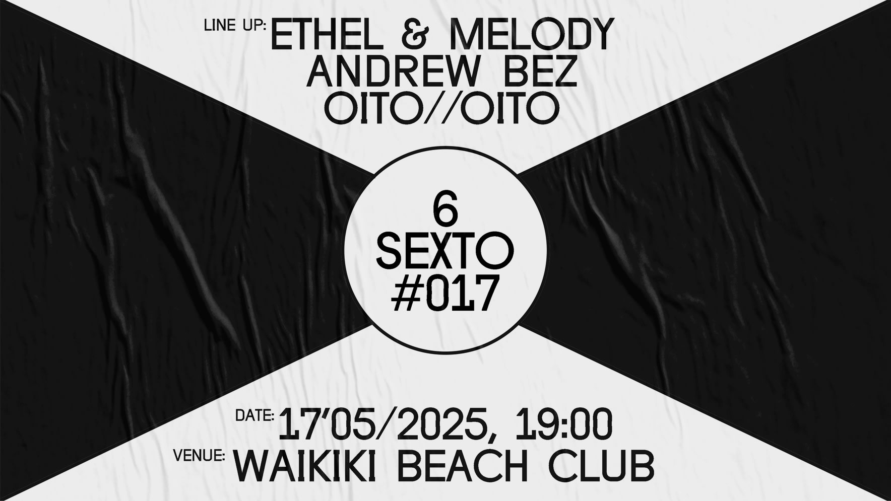Sexto #017 W/ Ethel & Melody, Oito//Oito, Andrew Bez Cover