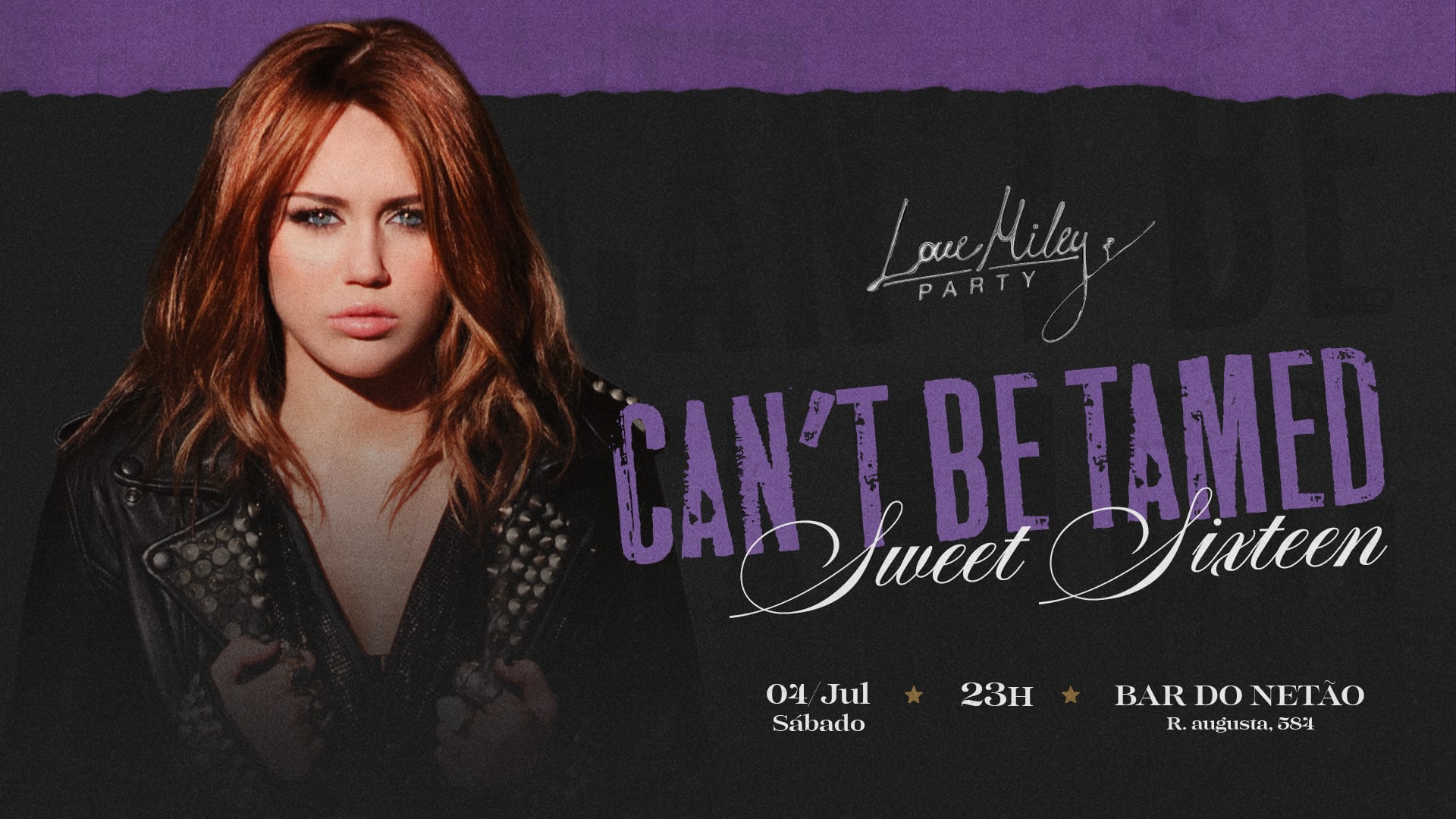Love Miley Party: Can't Be Tamed Cover