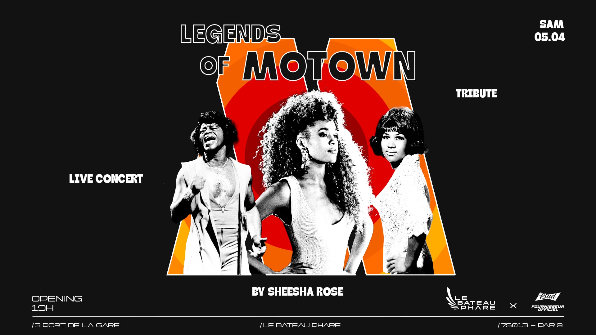 Legends Of Motown Live Tribute Cover