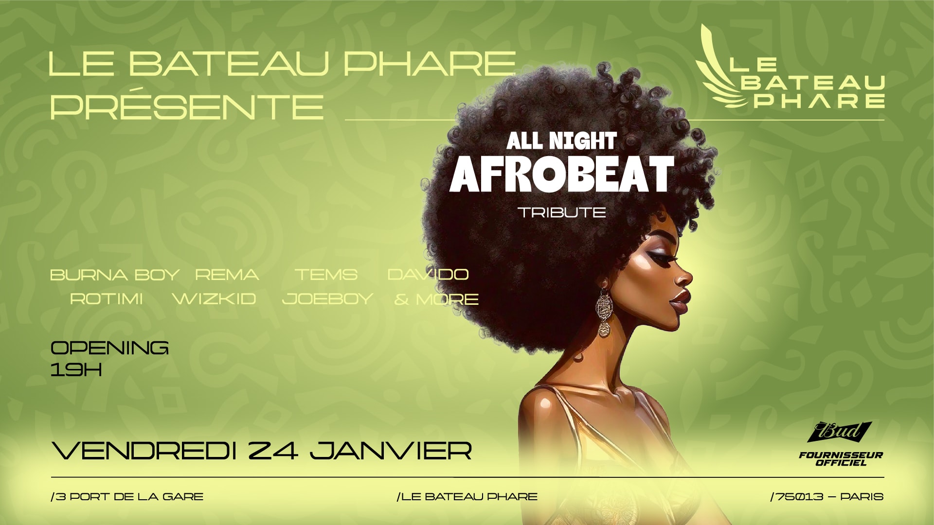 All Night Afrobeat Tribute Cover