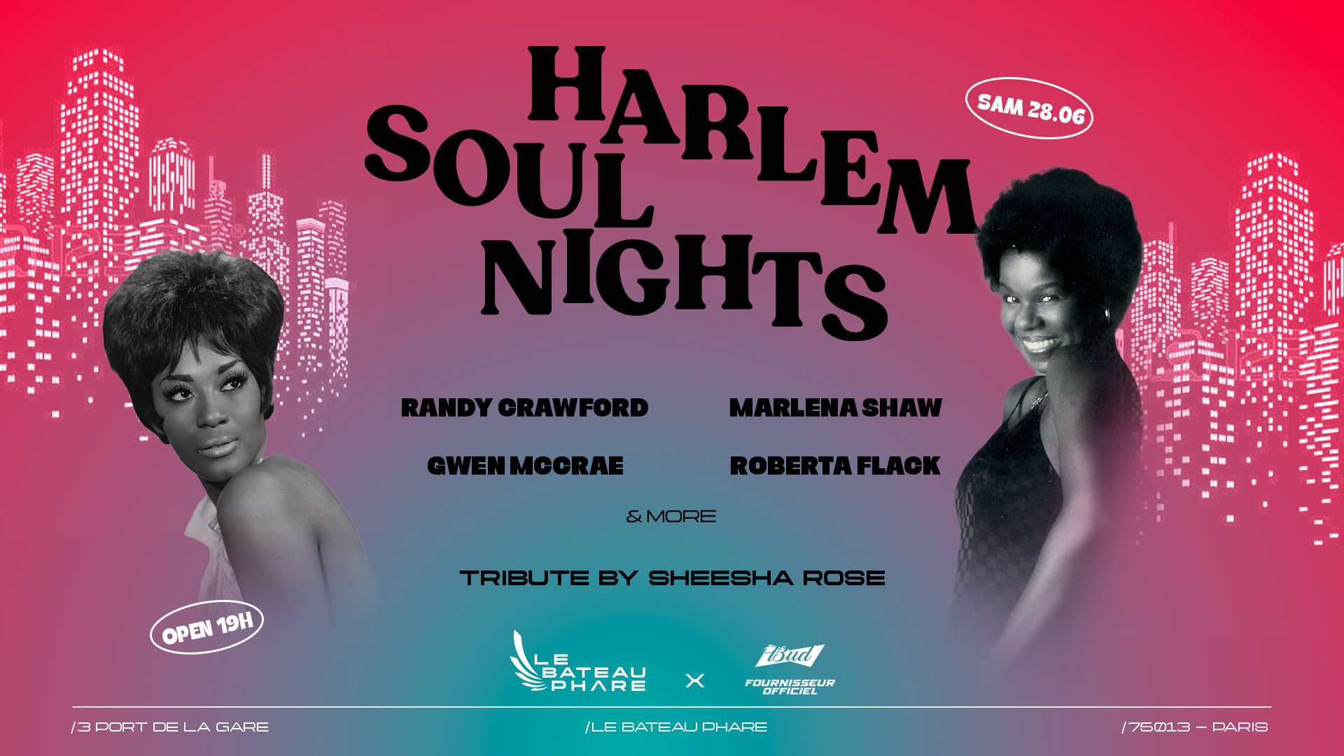 Harlem Soul Nights Tribute Cover