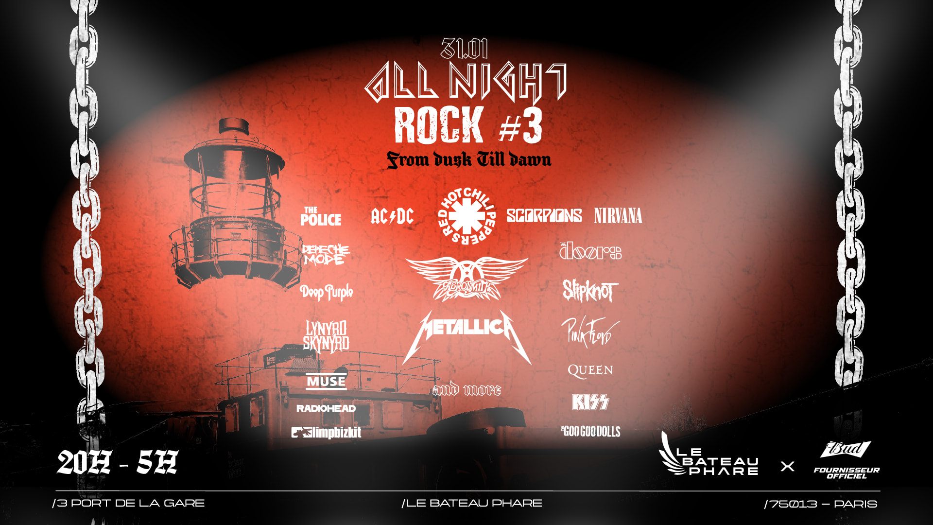All Night Rock #3 Cover