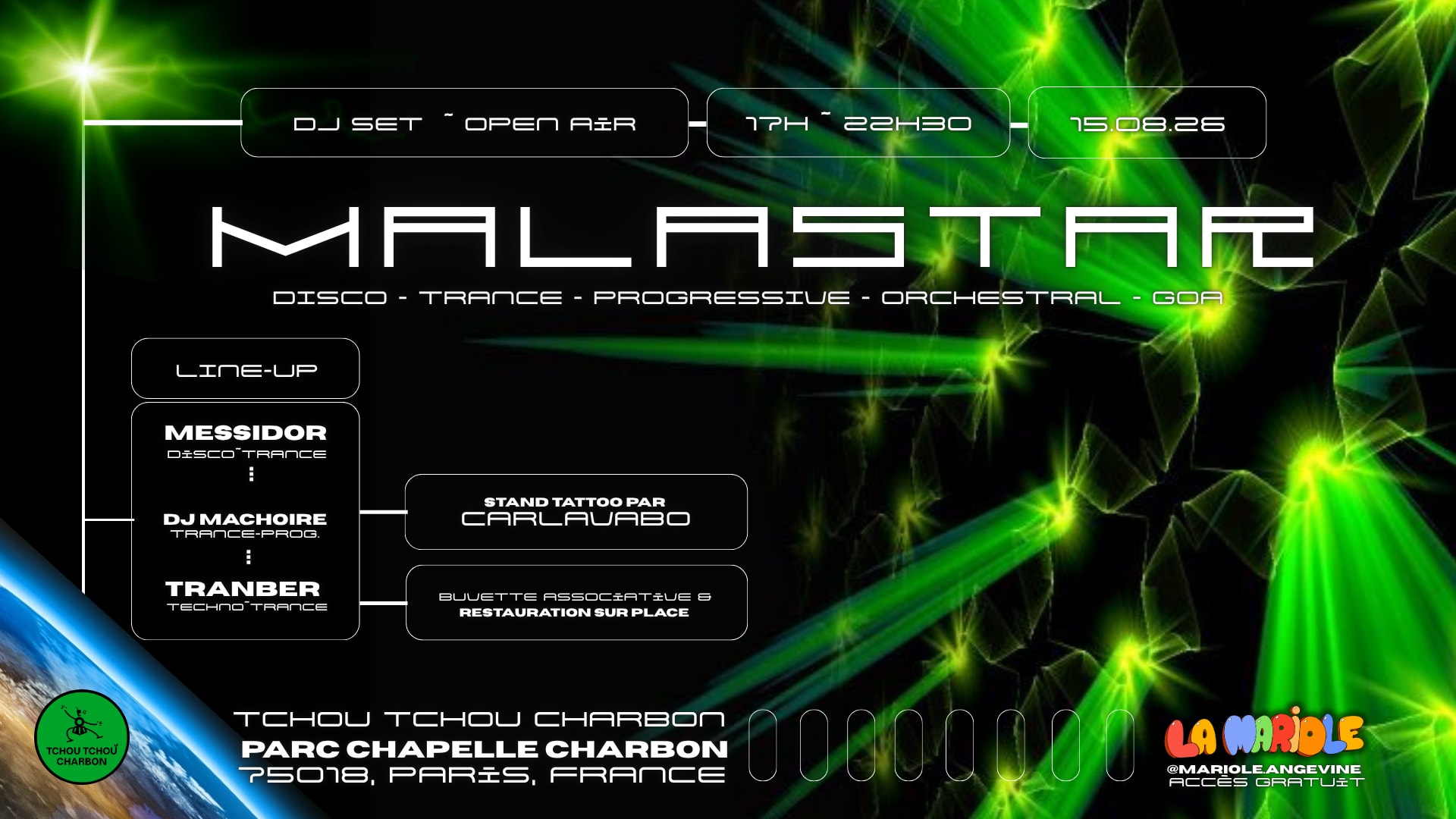 La Mariole : Malastar Cover