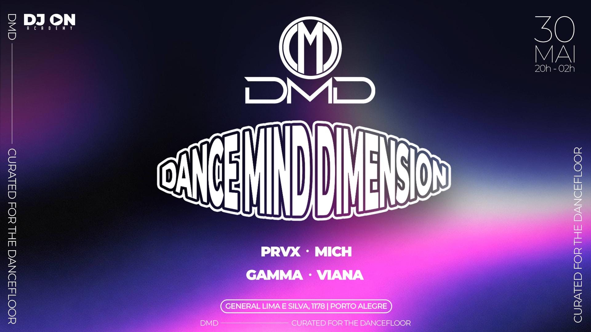Dance Mind Dimension / Dmd @ Vert Bar Cover