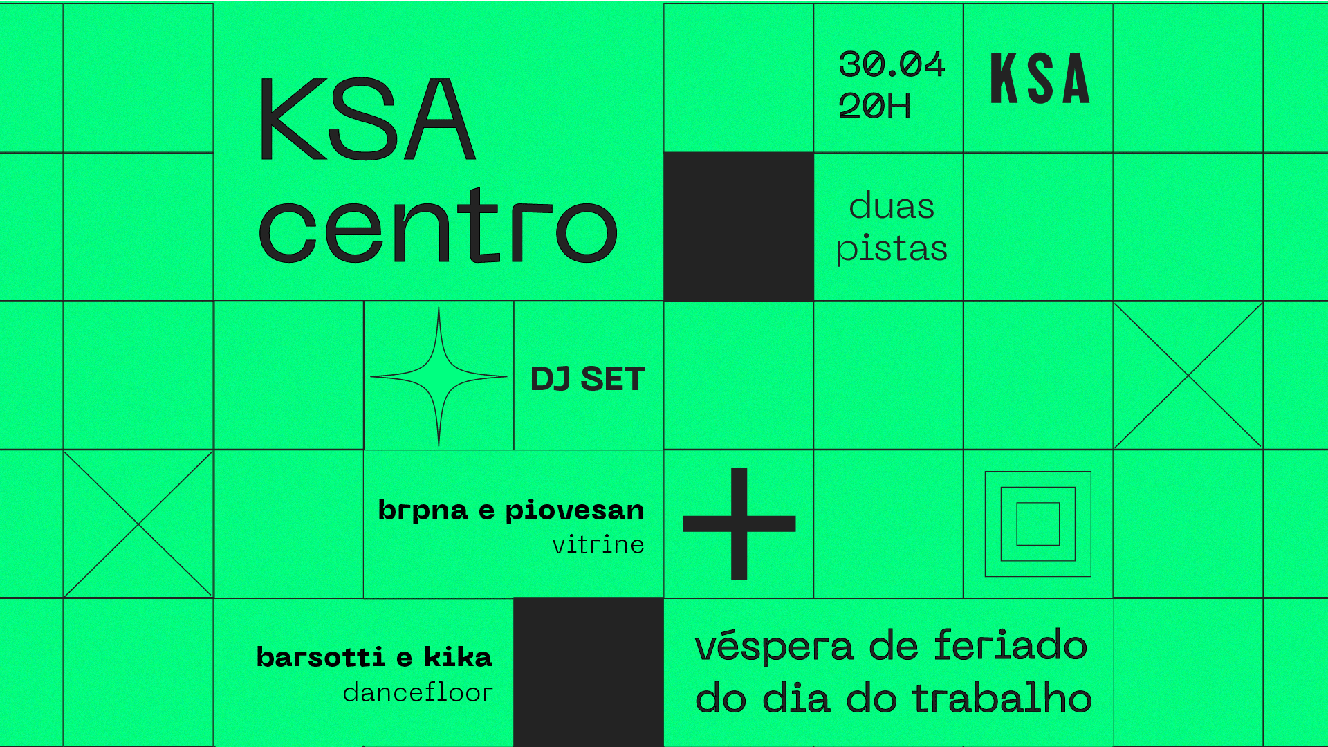Ksa - 30.04 Véspera Feriado - Brpna Piovesan Kika Barsotti Cover