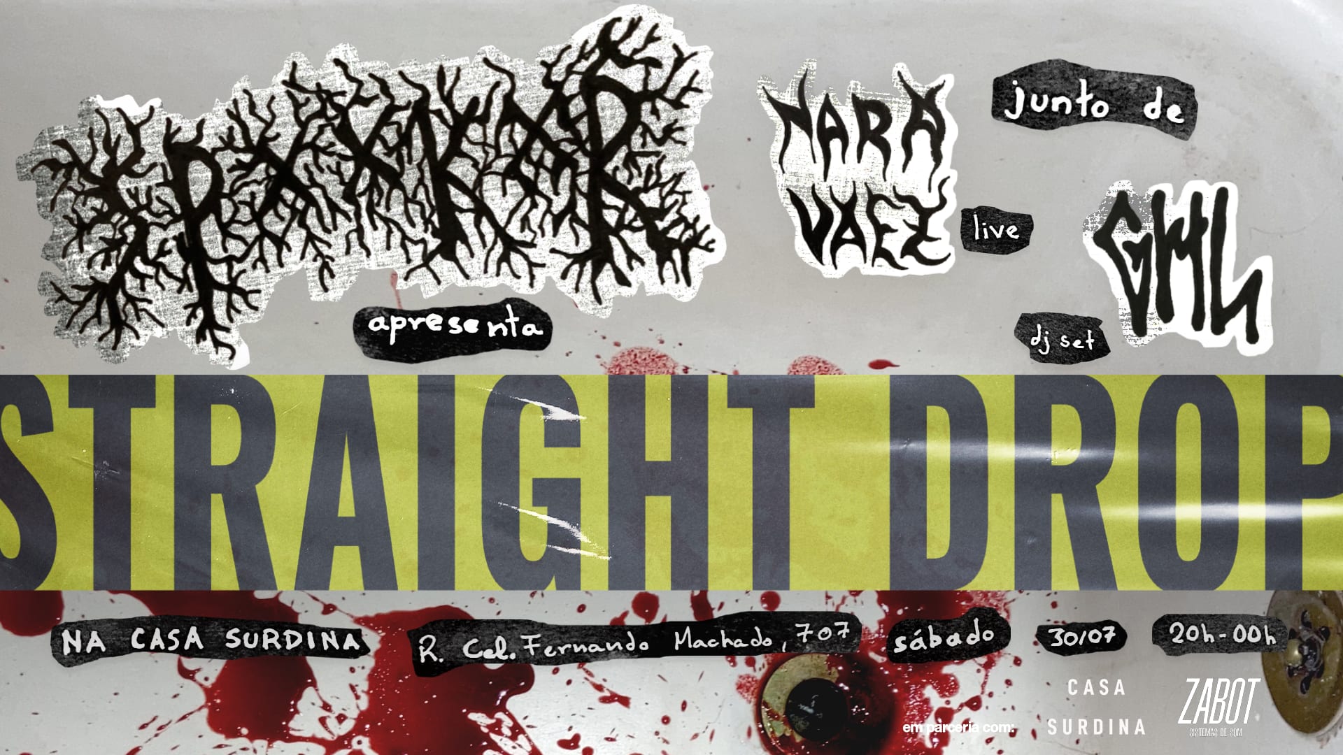 Spxxkxr Apresenta 'straight Drop', Com Nara Vaez E Ghl Cover