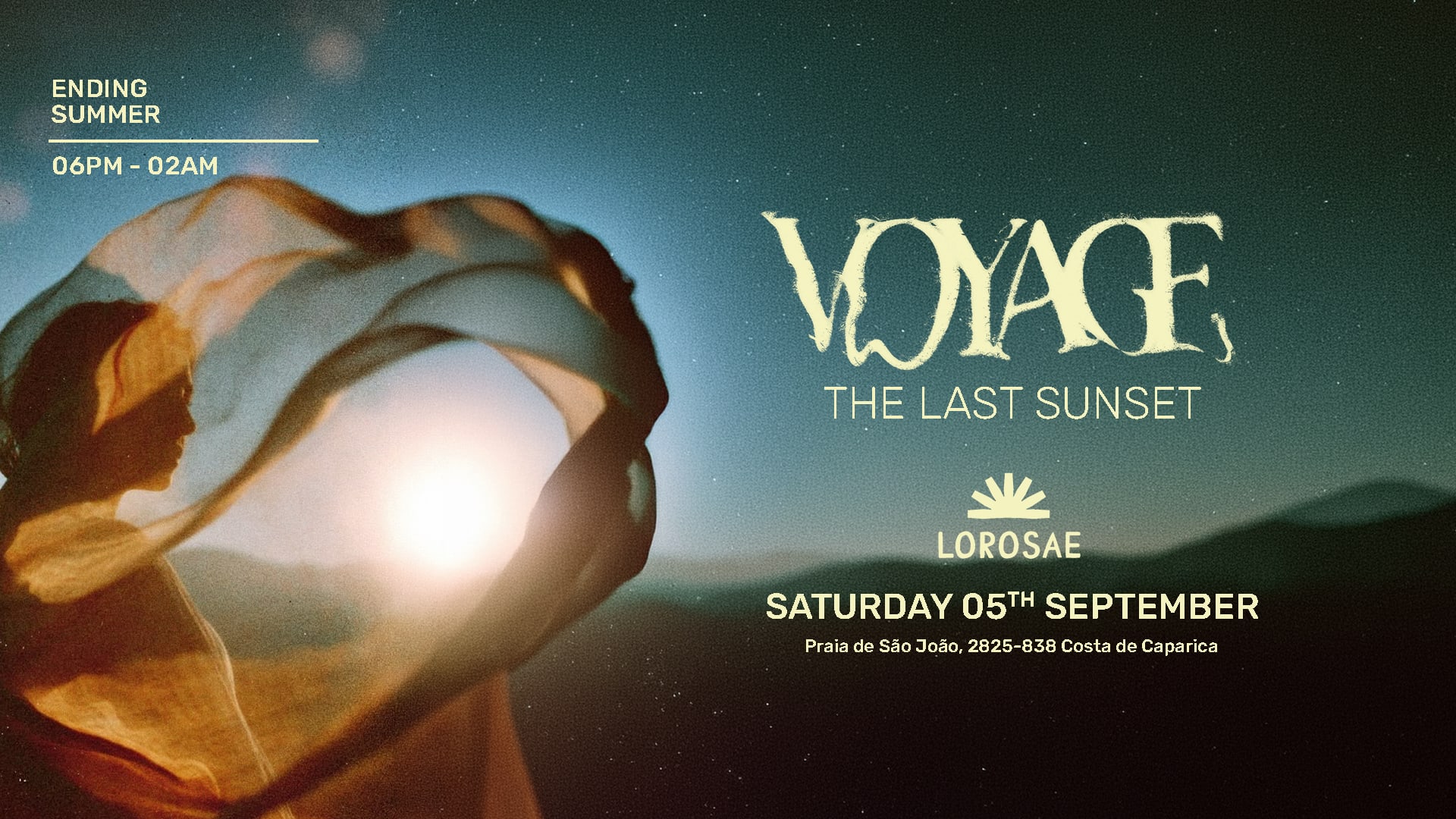 Voyage • The Last Sunset • Cover