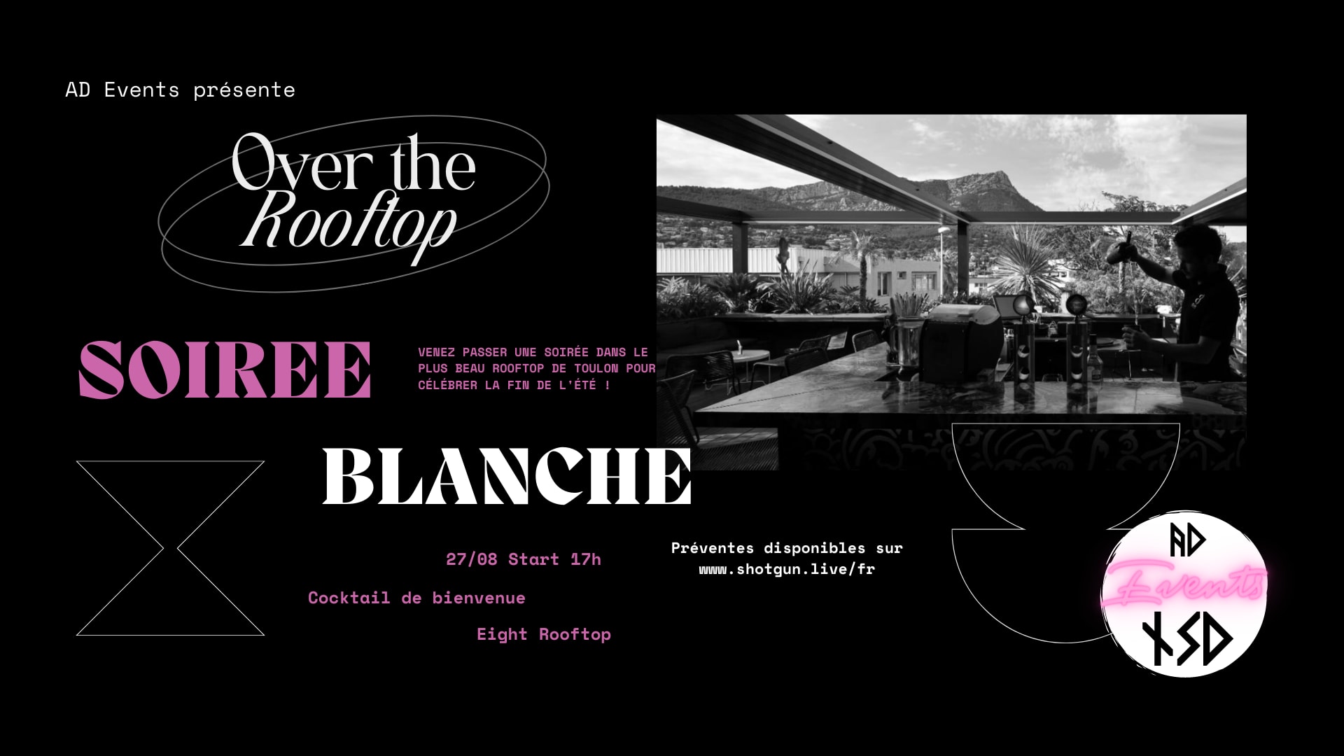 Over The Rooftop - Soirée Blanche Cover