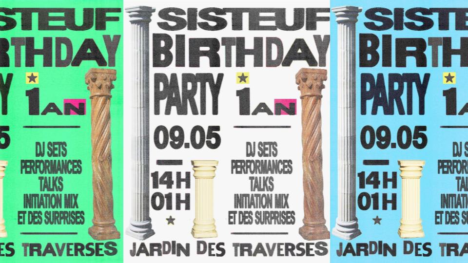 Sisteuf Birthday Party Cover