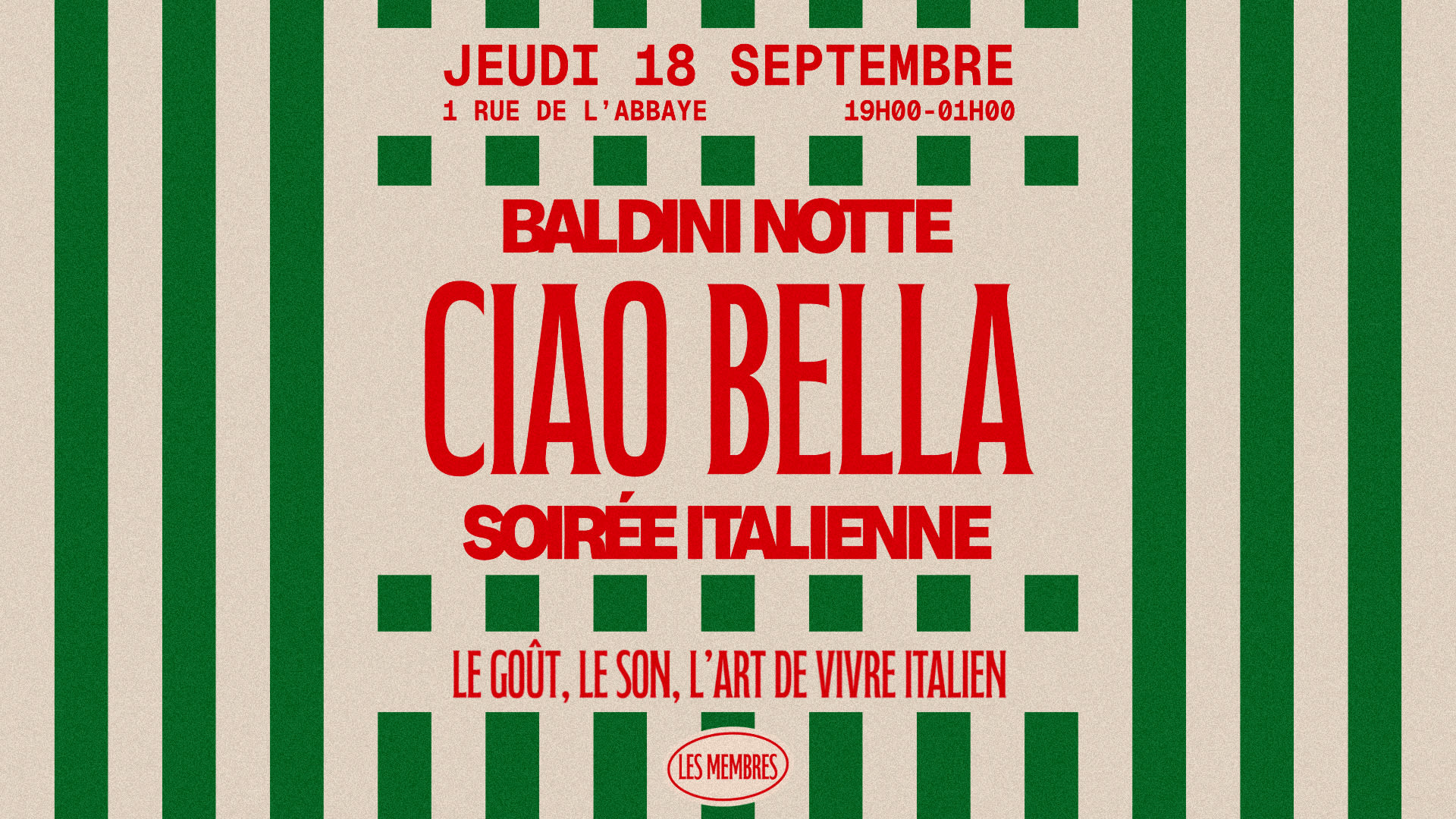 Ciao Bella Cover