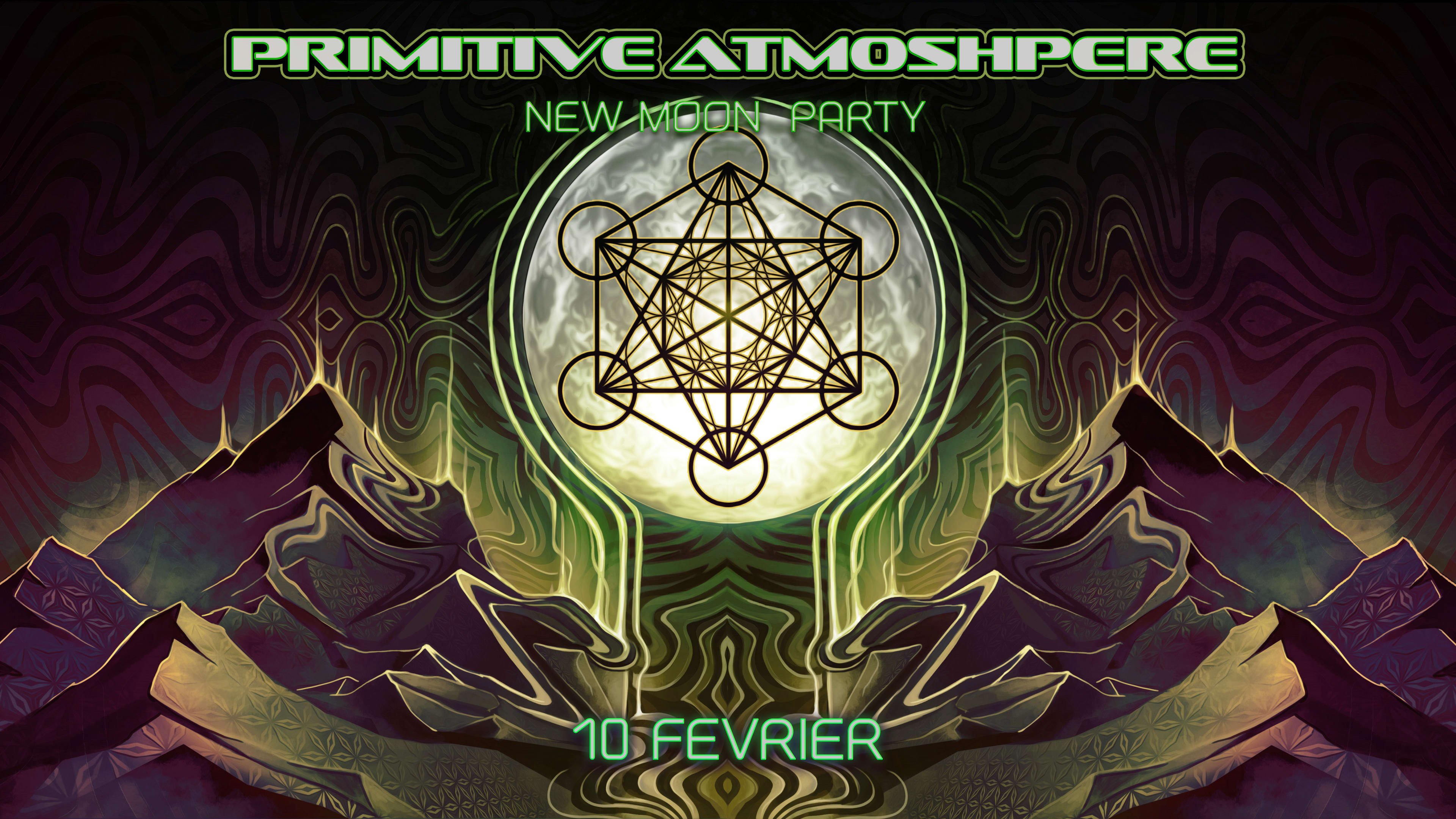 Primitive Atmosphere - New Moon Party Cover