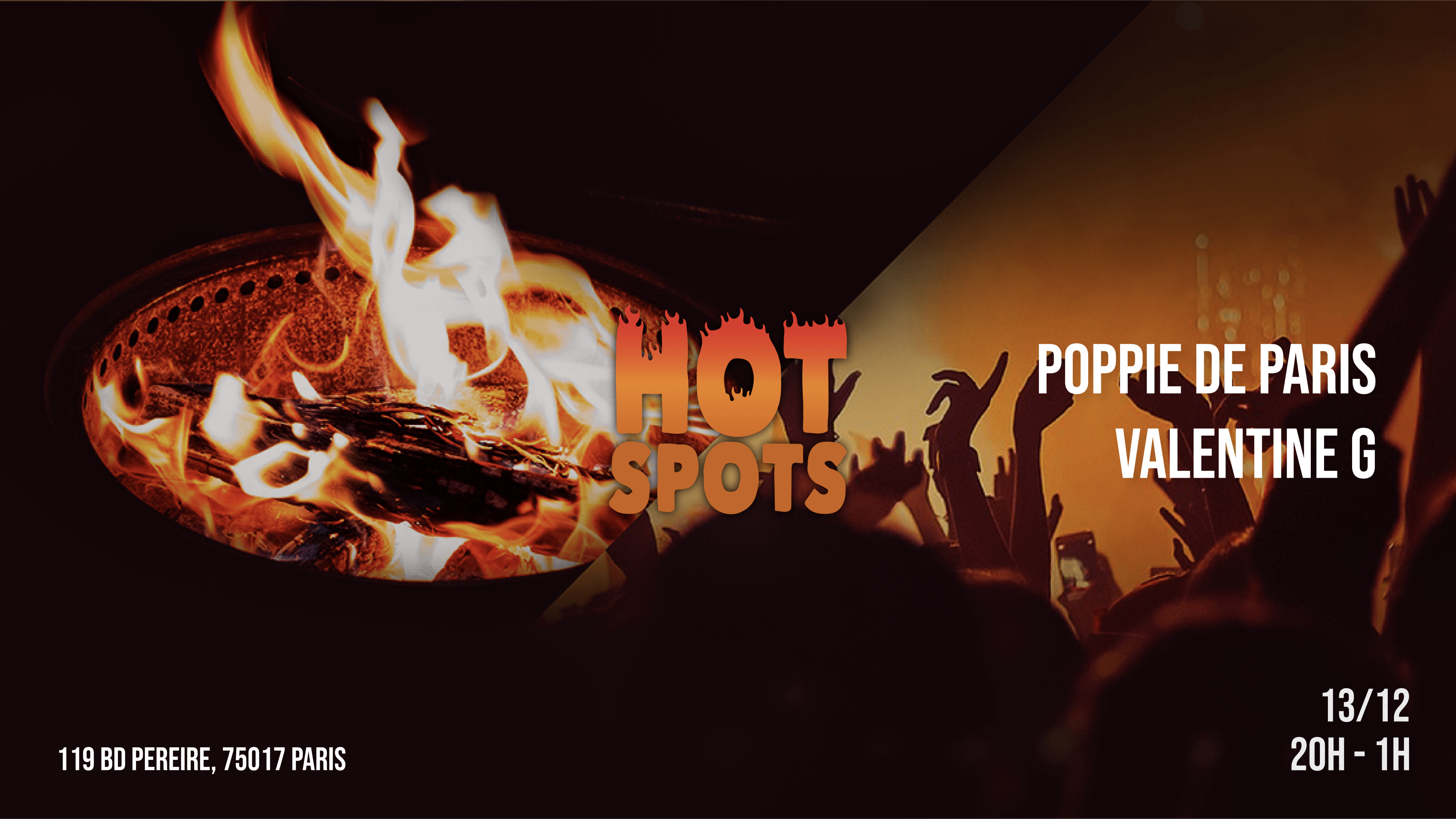 [Opening] Hot Spots W/ Poppie De Paris & Valentine G Cover