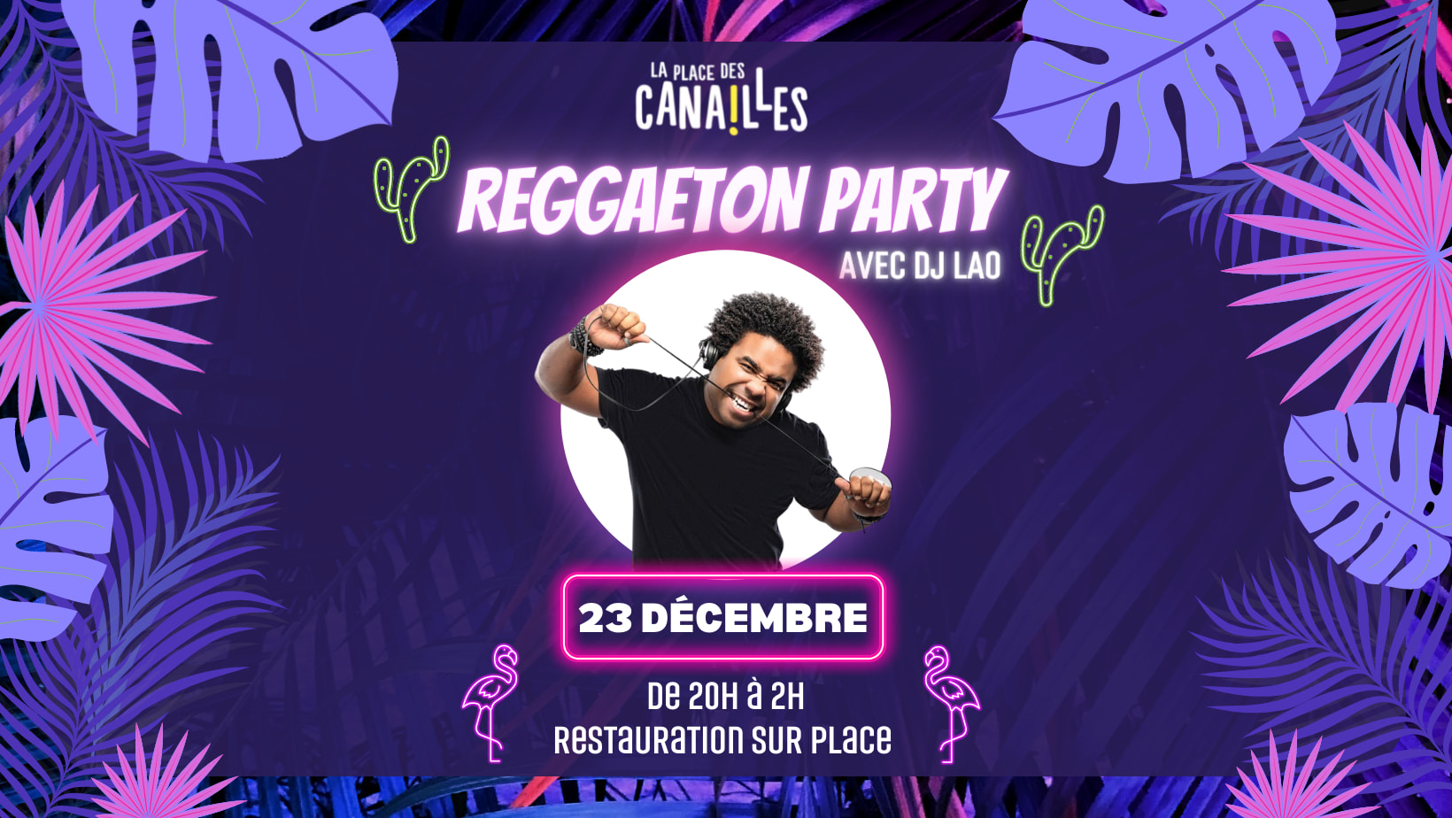 Reggaeton Party - Vendredi 23 Décembre Cover